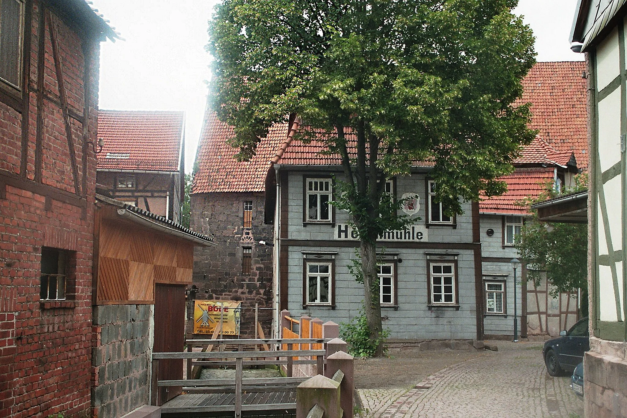 Photo showing: Heilbad Heiligenstadt, die Herrenmühle  (former water mill)