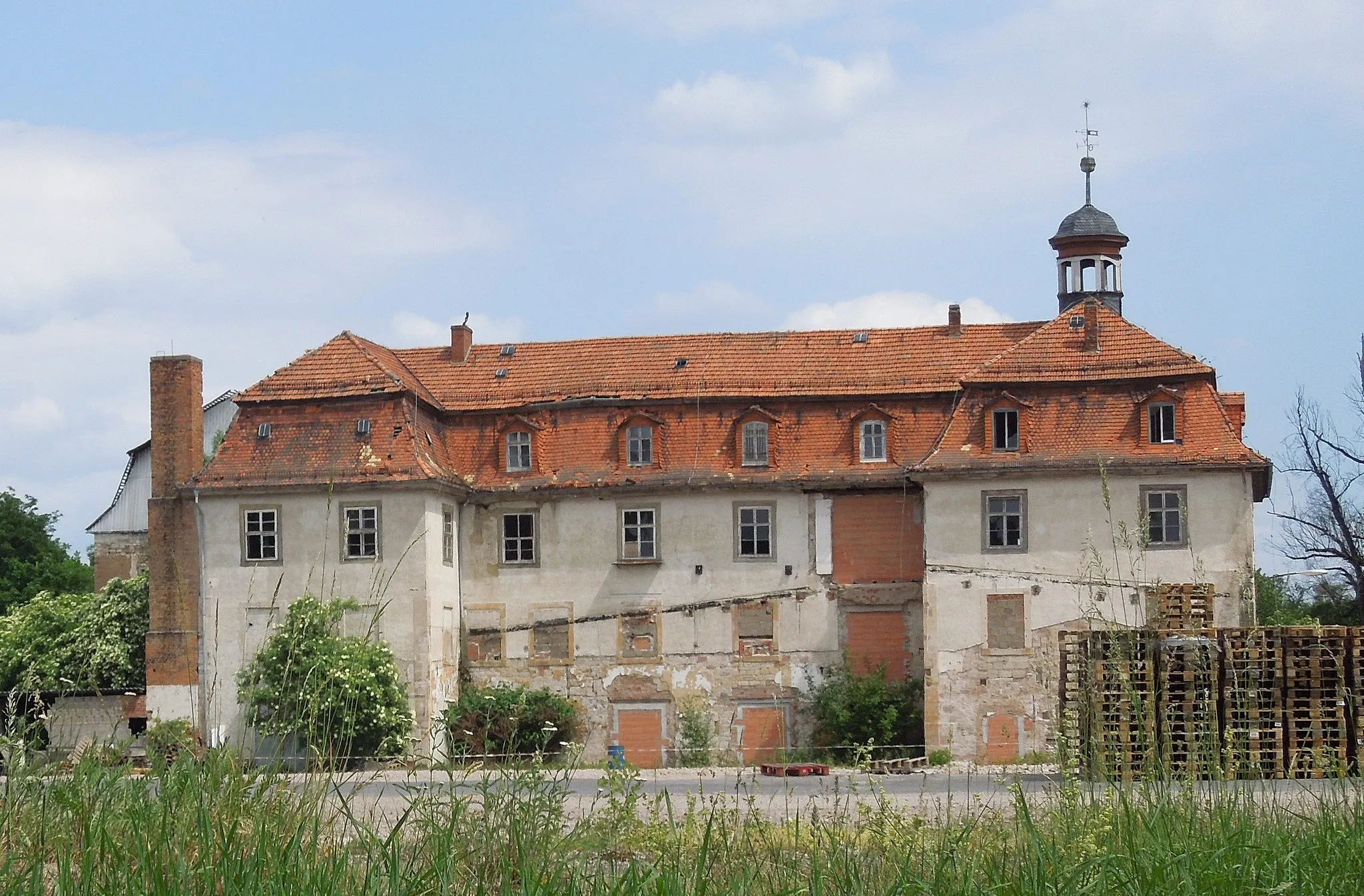 Photo showing: Wilhelmsburg castle in Barchfeld, westfront, 30 May 2012