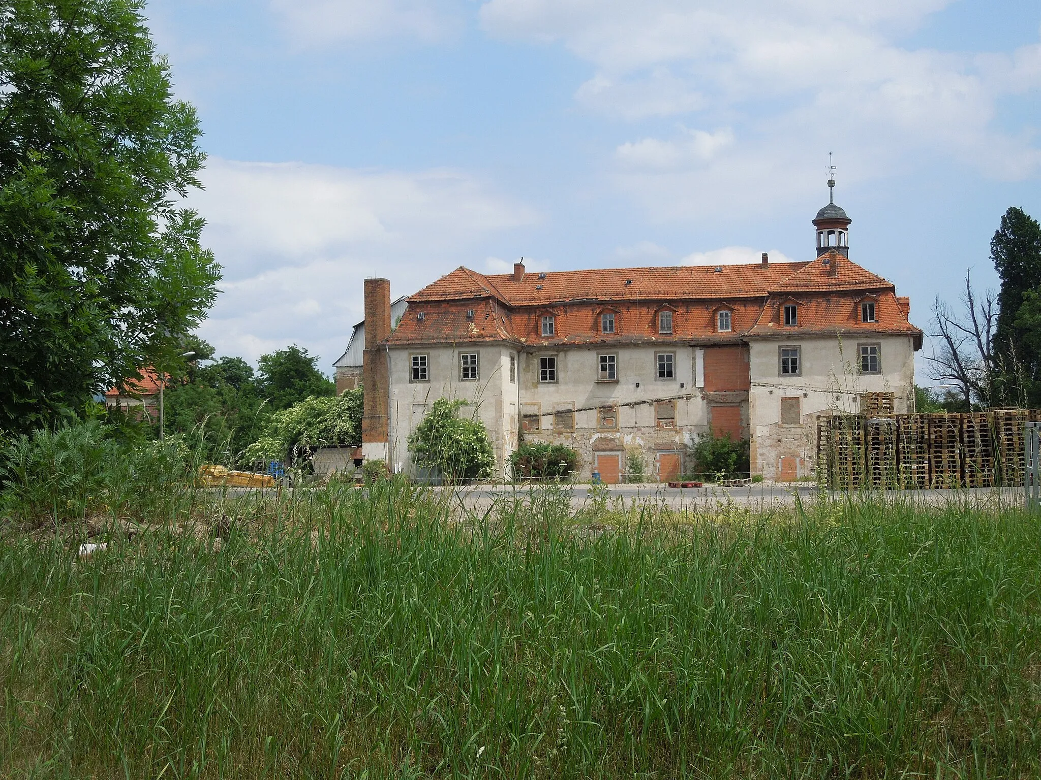 Photo showing: Wilhelmsburg Castle in Barchfeld, Westfront