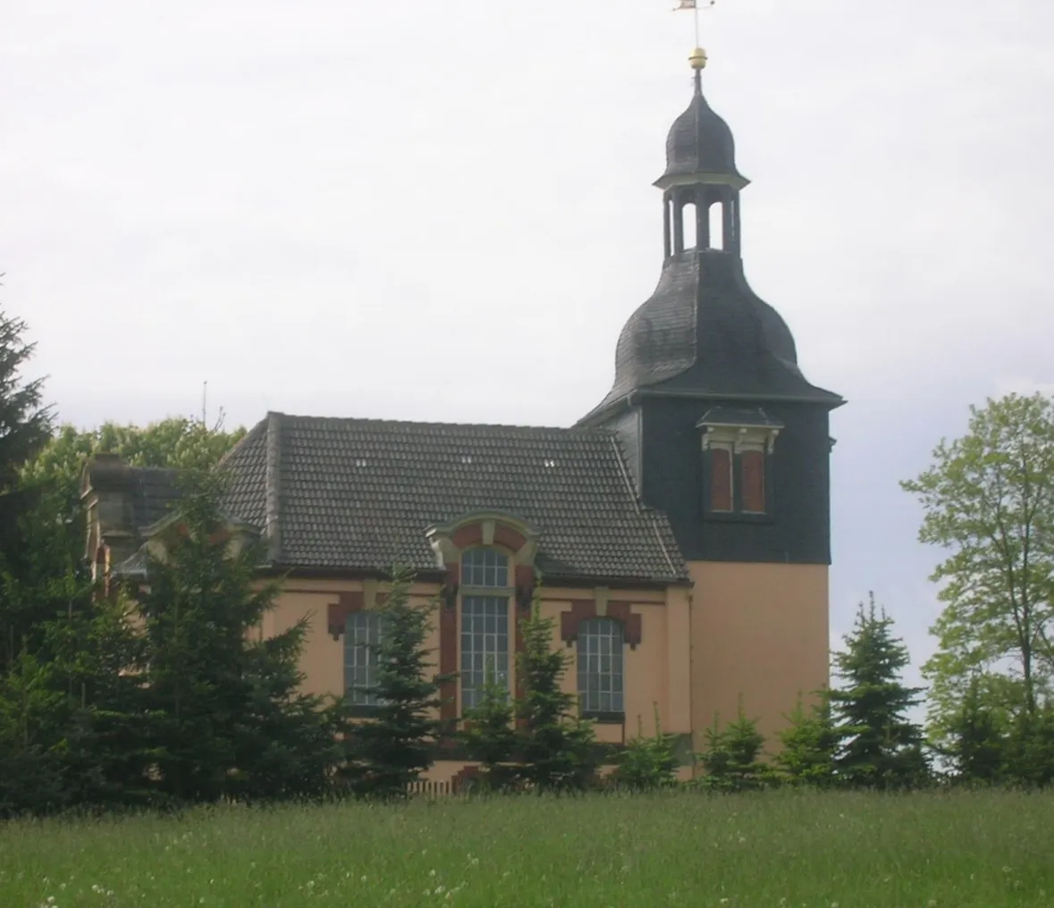 Photo showing: Traßdorf im Ilm-Kreis, Dorfkirche