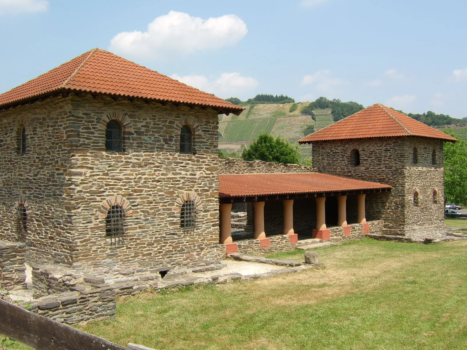 Photo showing: Villa Rustica in Mehring, a 2nd century Roman villa