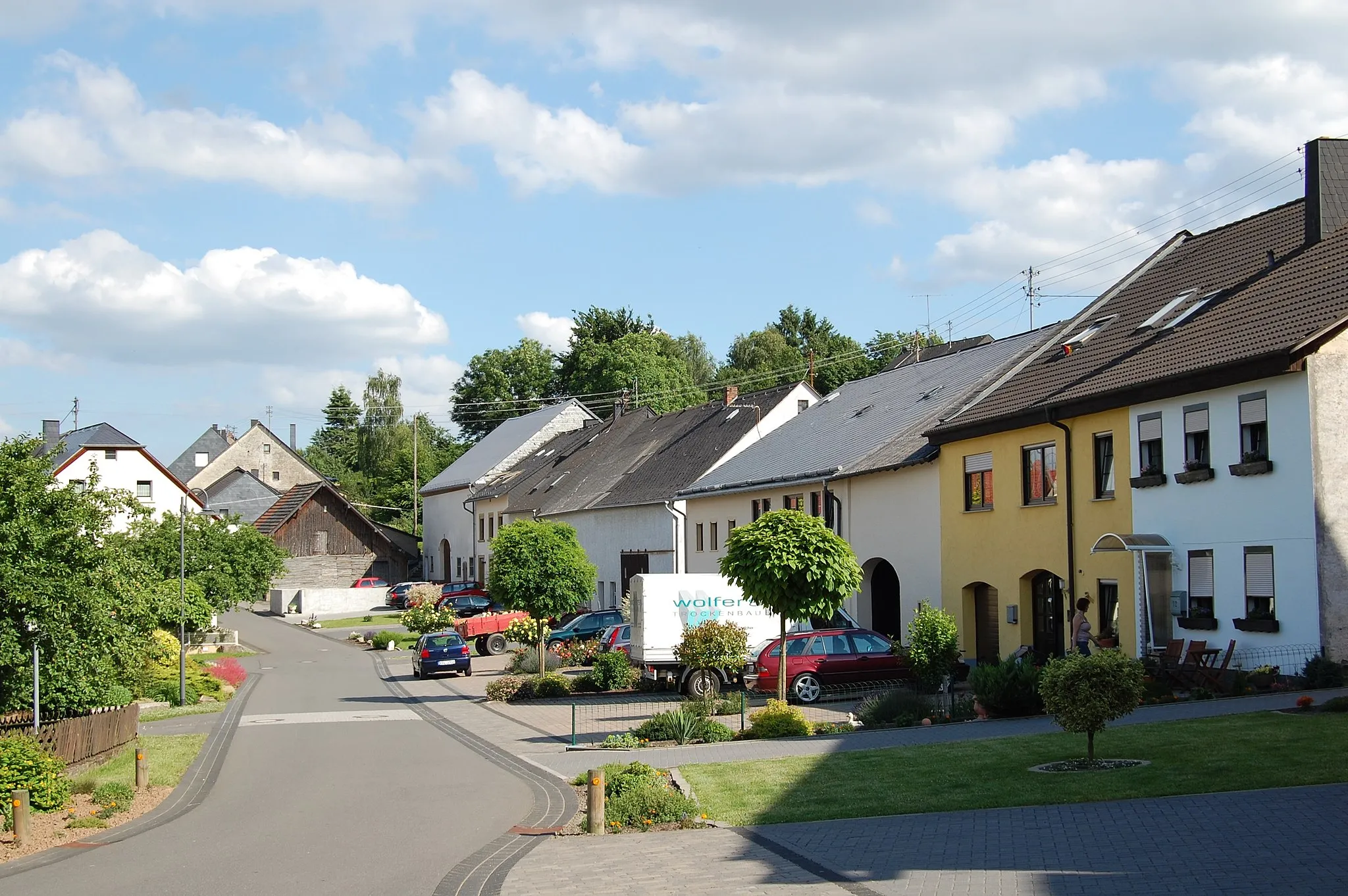 Photo showing: Village Immert in the Hunsrück landscape, Germany