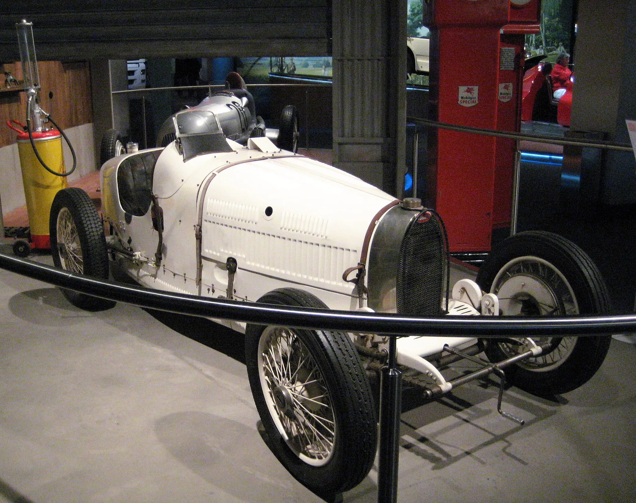 Photo showing: Bugatti Type 37A aus dem Eröffnungsrennen am Nürburgring 1927, in der Ausstellung ringwerk