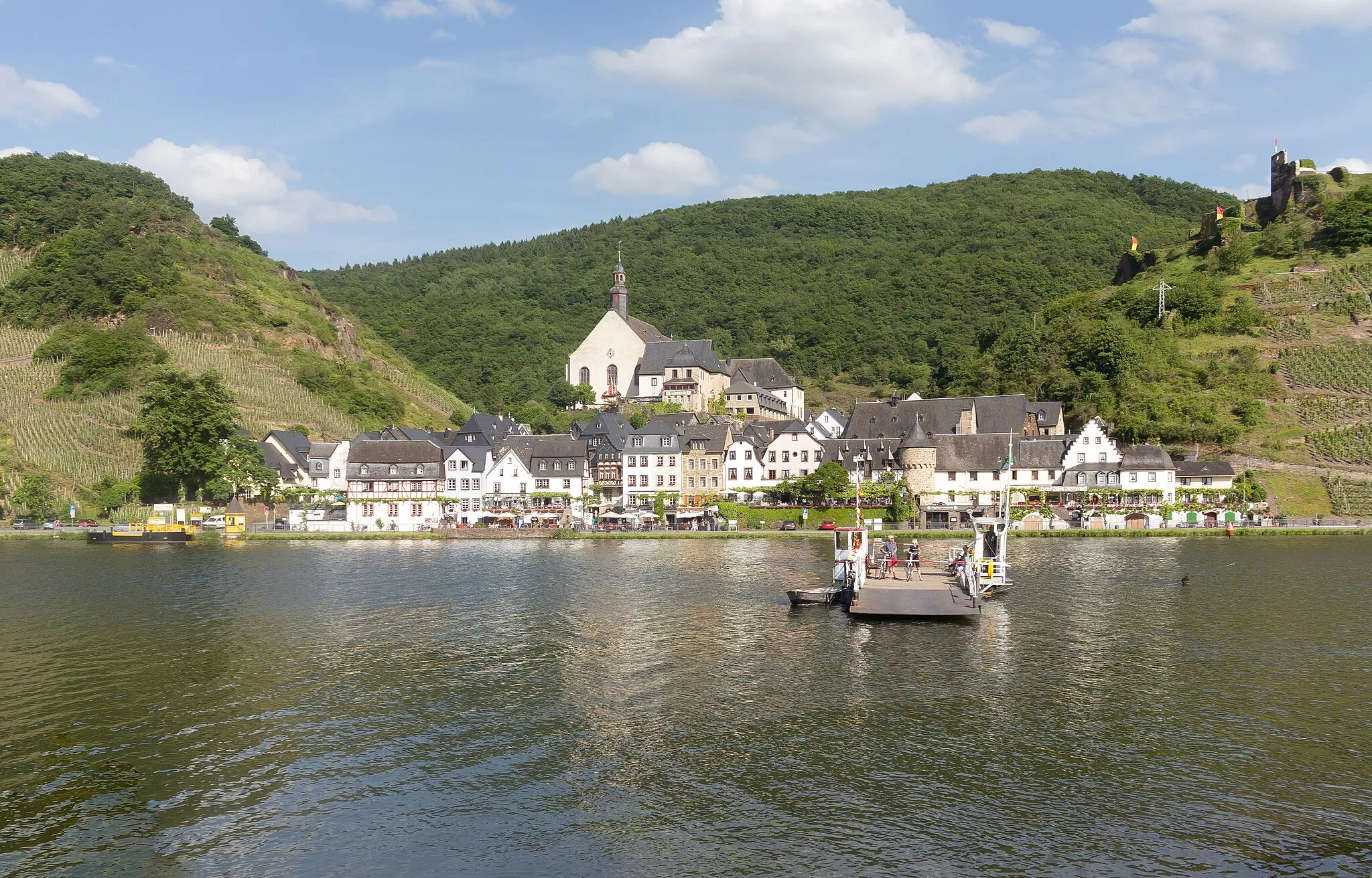 Photo showing: Beilstein, view to the village