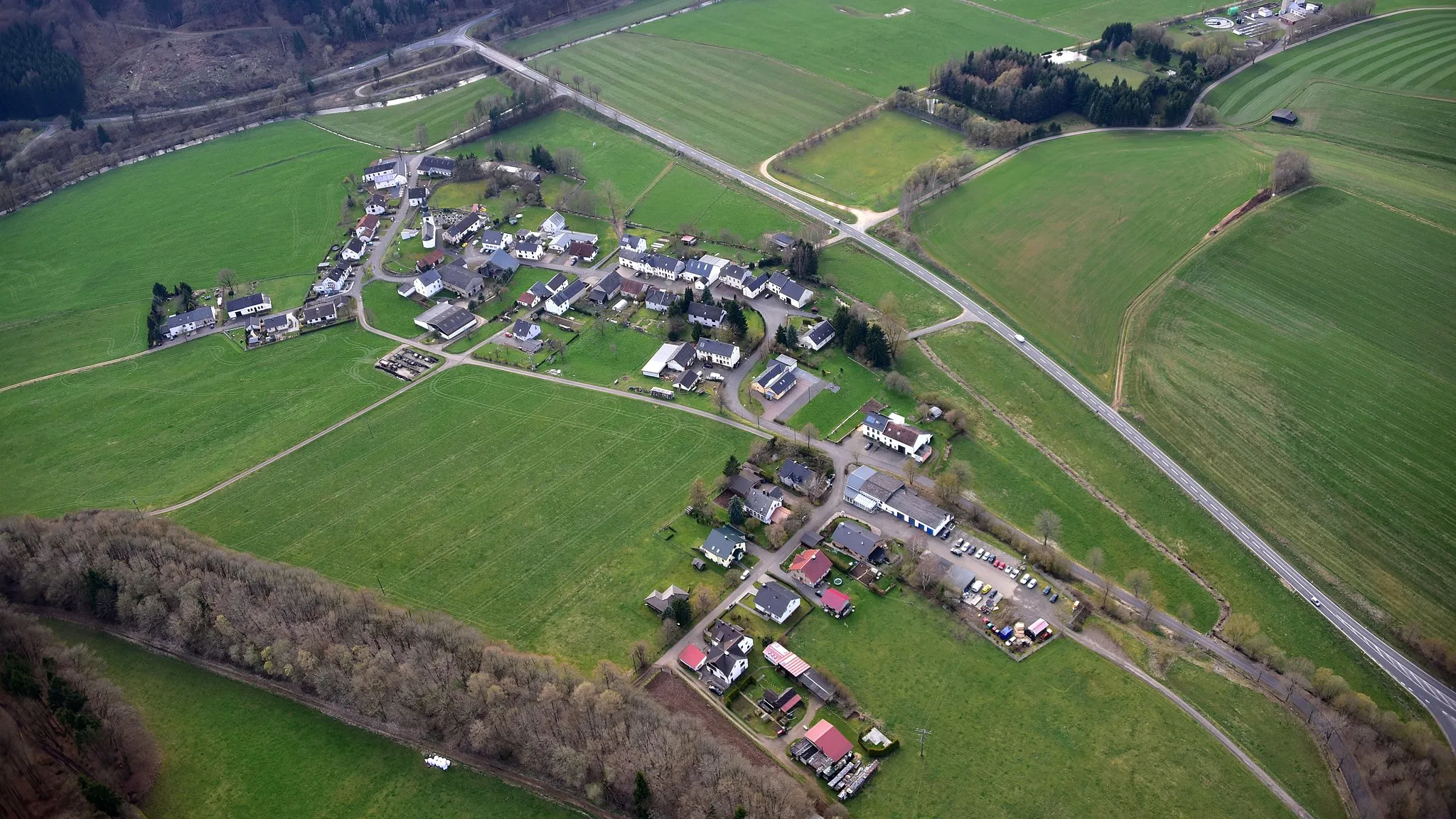 Photo showing: Dohm-Lammersdorf, Luftaufnahme (2016)