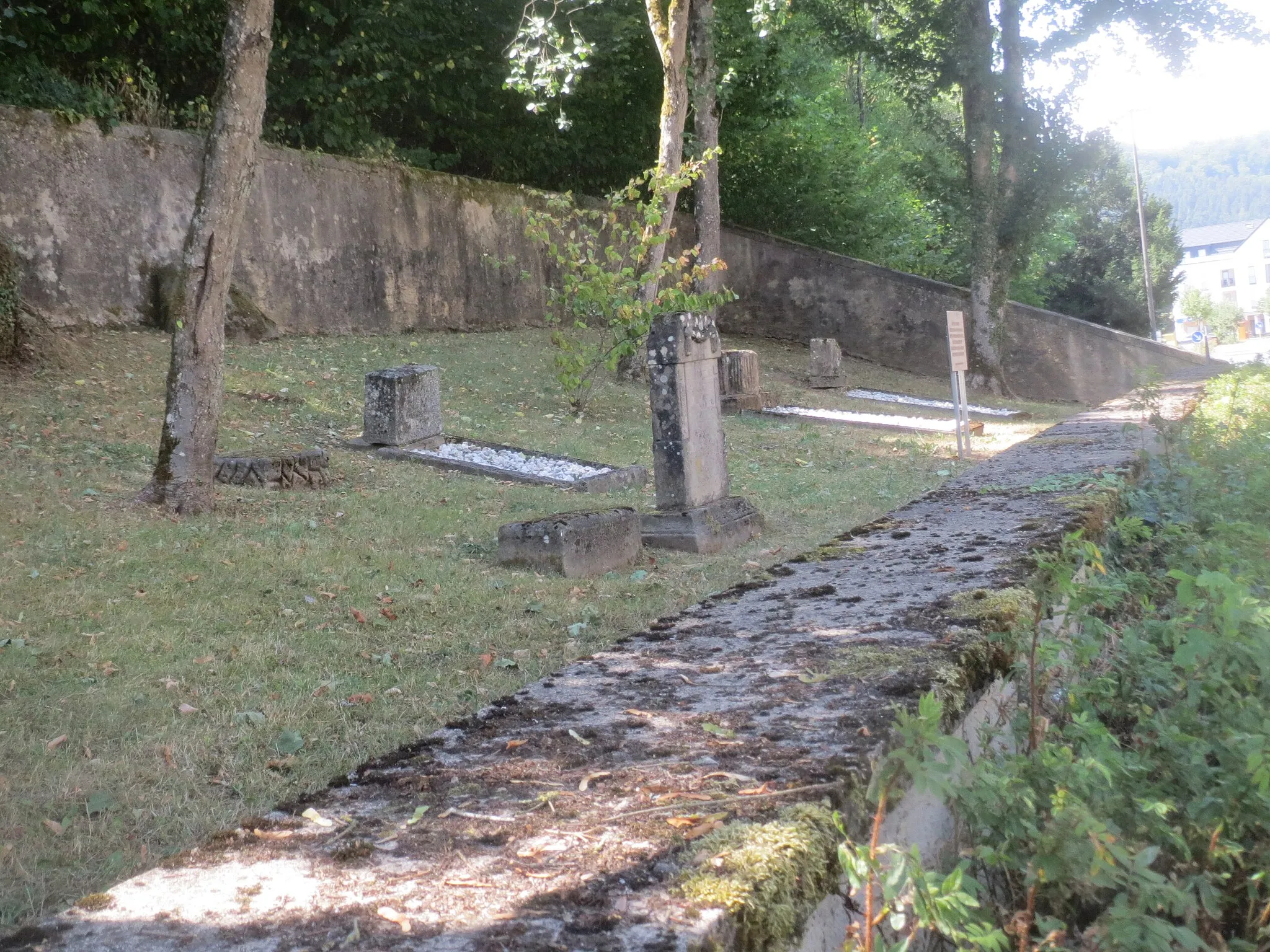 Photo showing: Jüdischer Friedhof Irrel