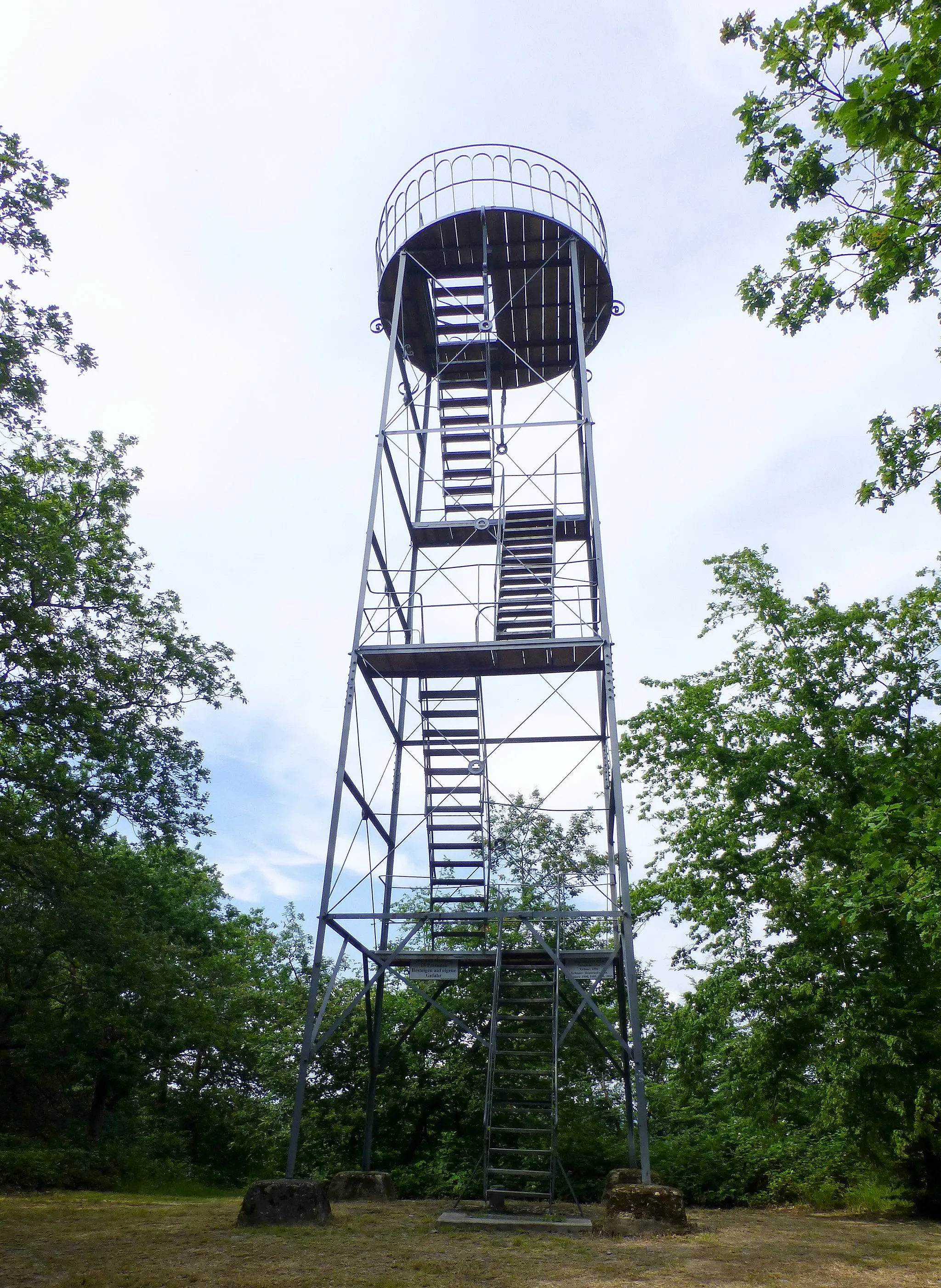 Photo showing: Aussichtsturm auf dem Grainskopf bei Wehlen