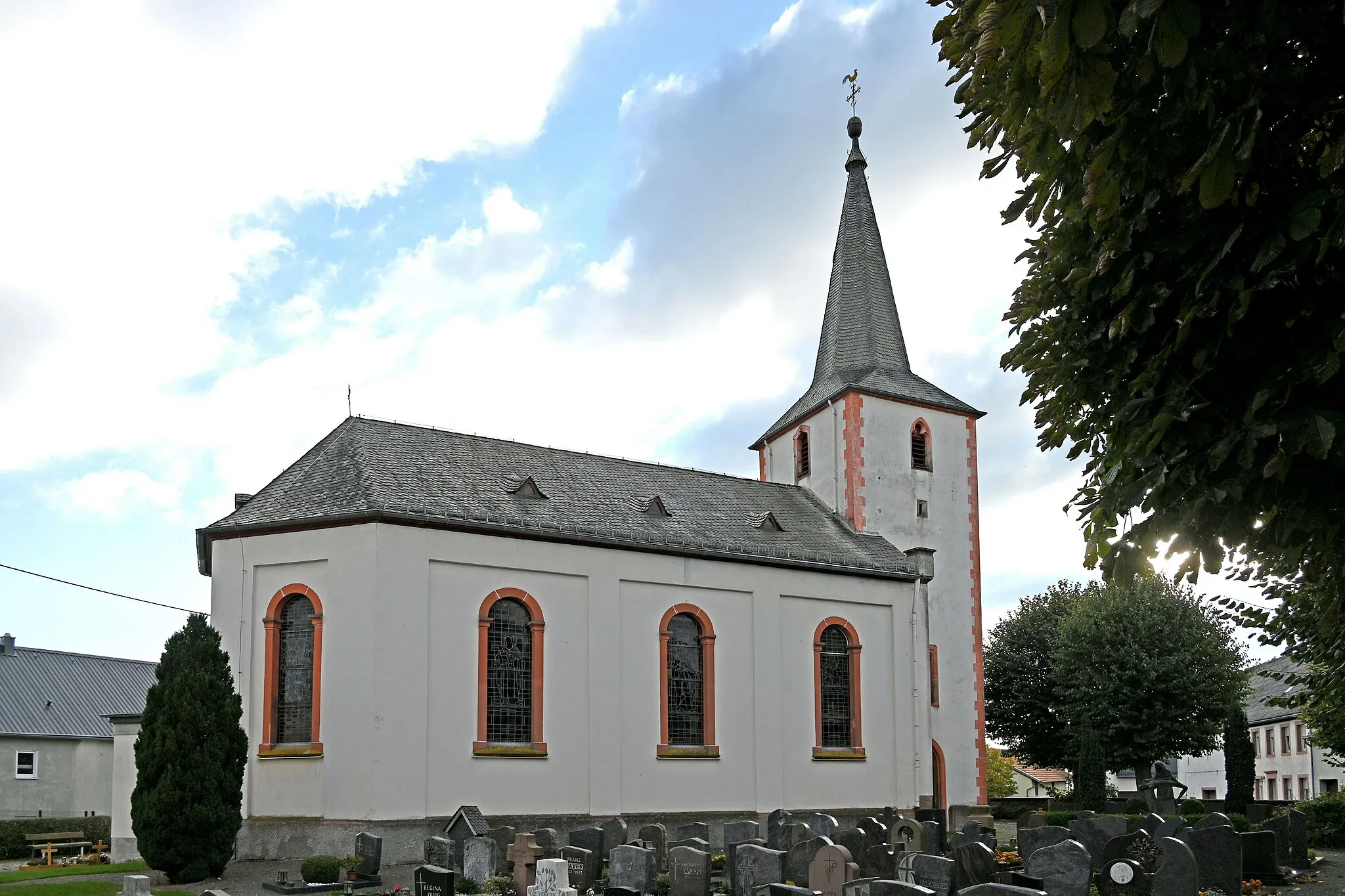 Photo showing: St. Katharina (Eckfeld) von Nordosten