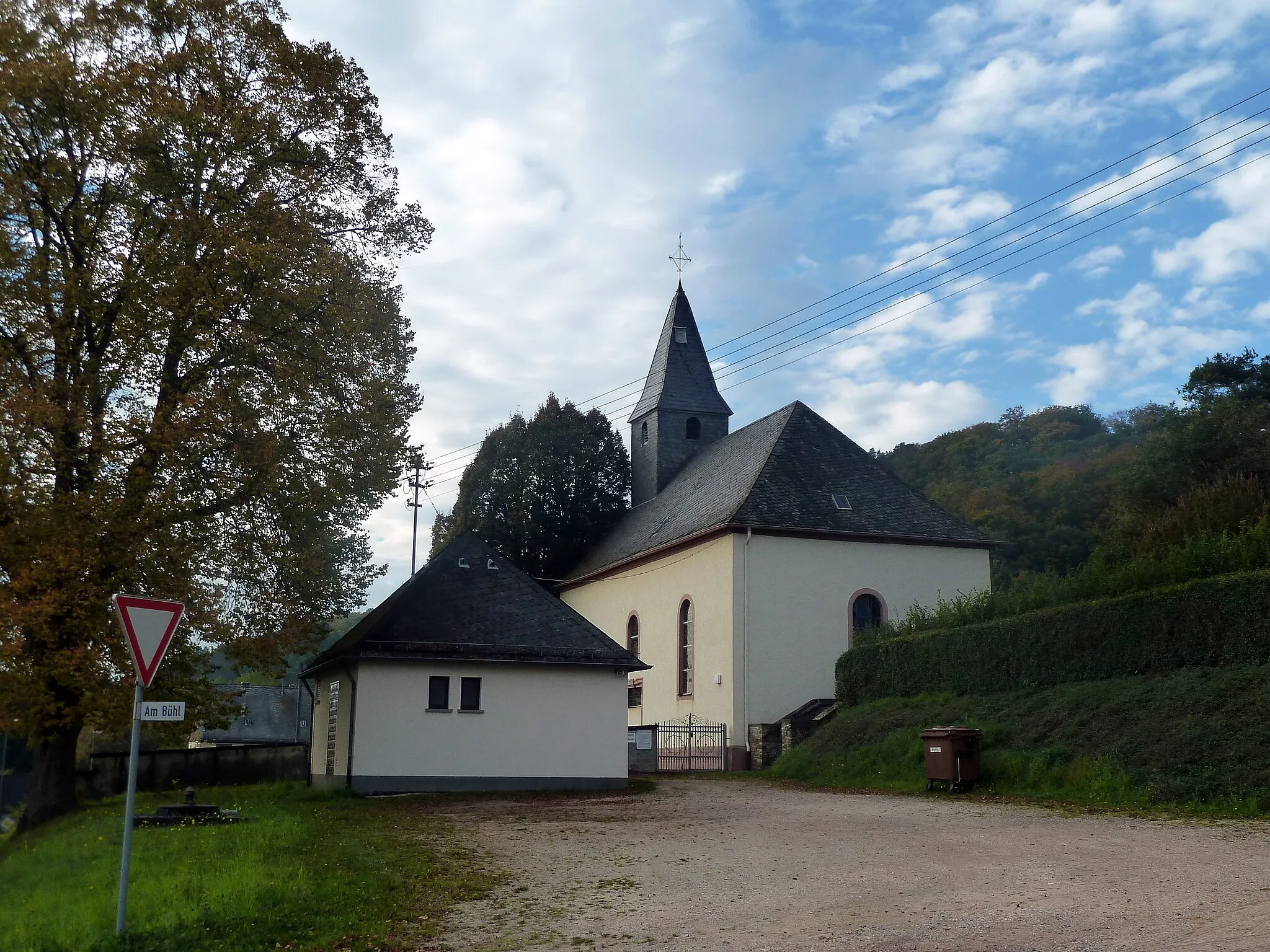 Photo showing: Die ev. Kirche in Ellweiler wurde 1776 erbaut