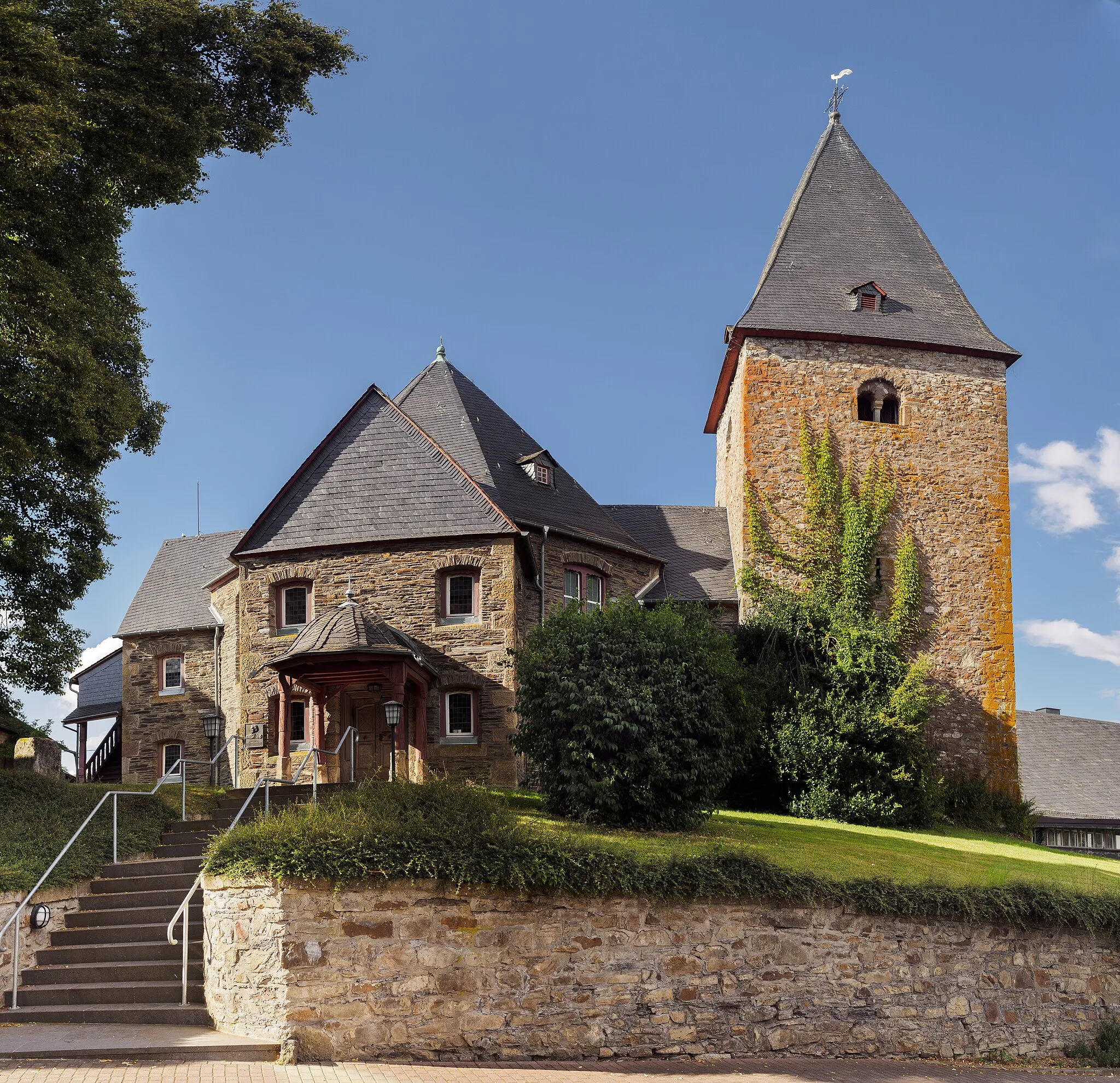 Photo showing: Evangelische Kirche Hottenbach