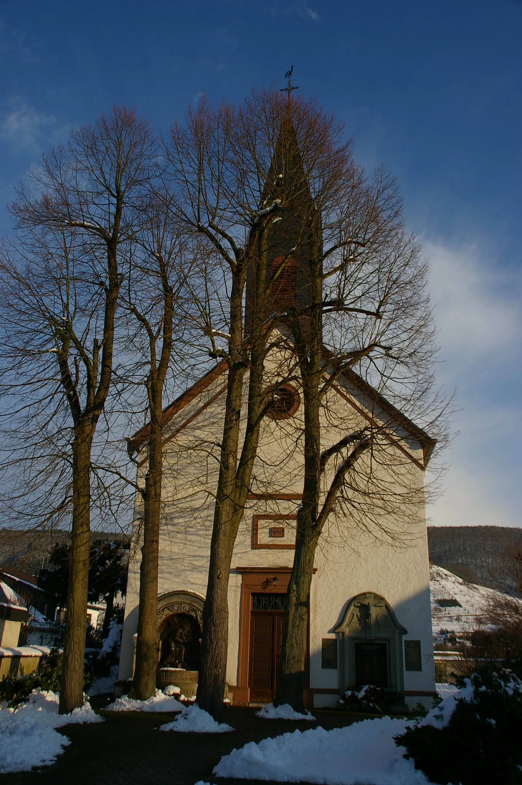 Photo showing: Kath. Filialkirche St. Magdalena und St. Paulus, Schoden