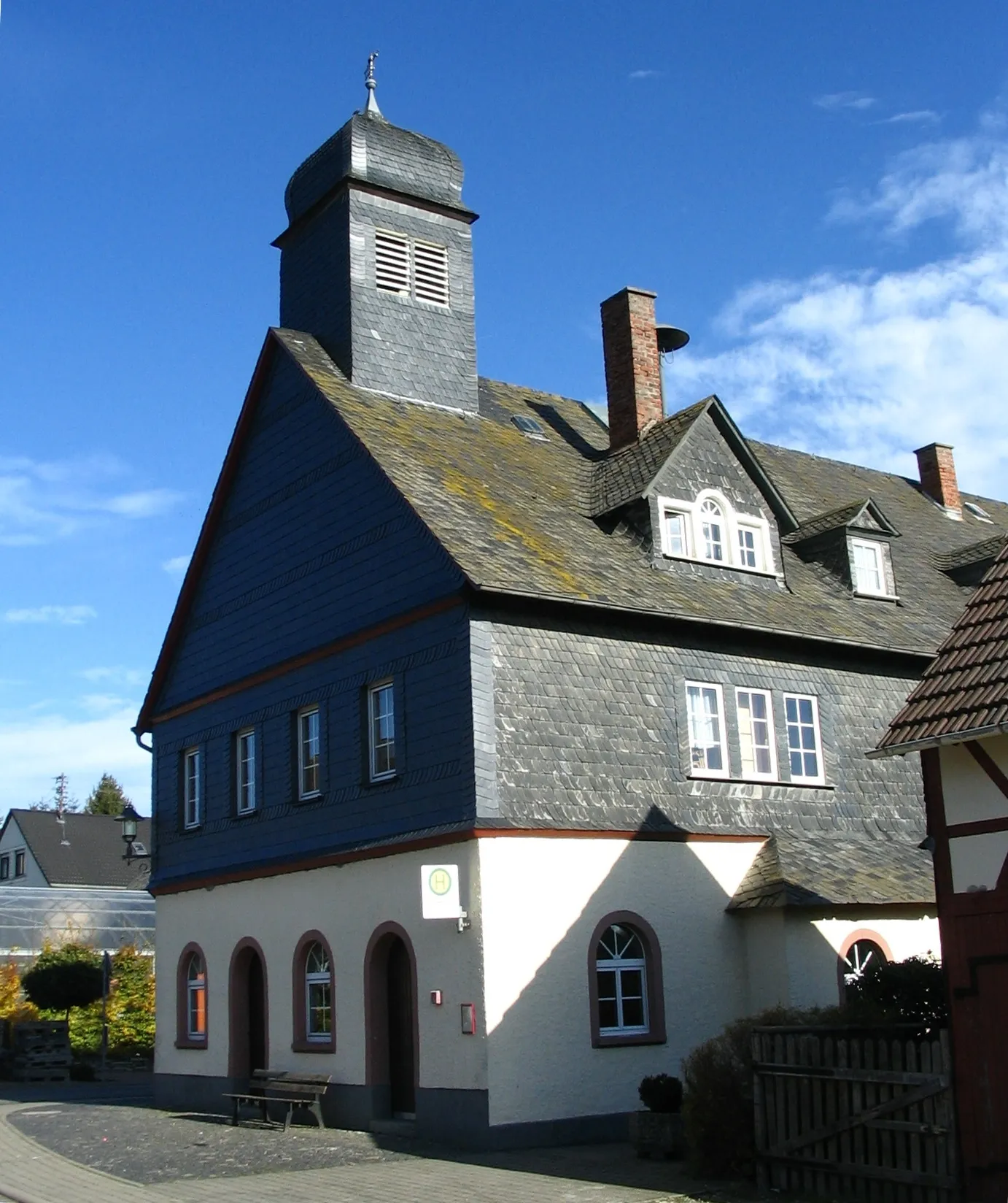 Photo showing: Gemeindehaus Schwarzen im Hunsrück