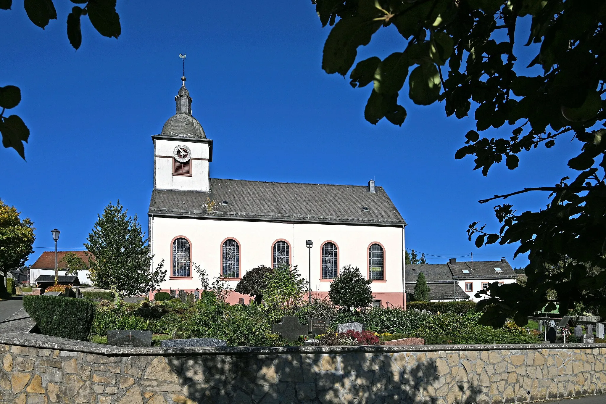 Photo showing: St. Hubertus (Salm) von Südosten (1830)