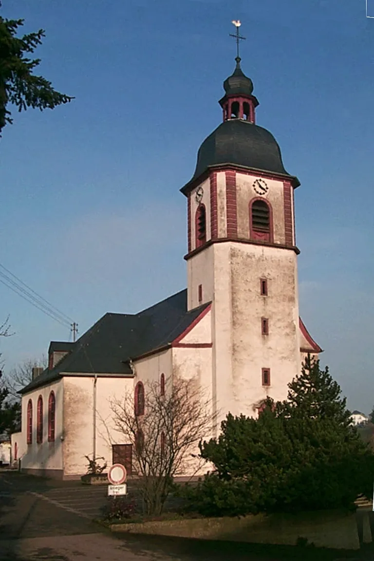 Photo showing: Hetzerath (Eifel) Pfarrkirche St. Hubertus