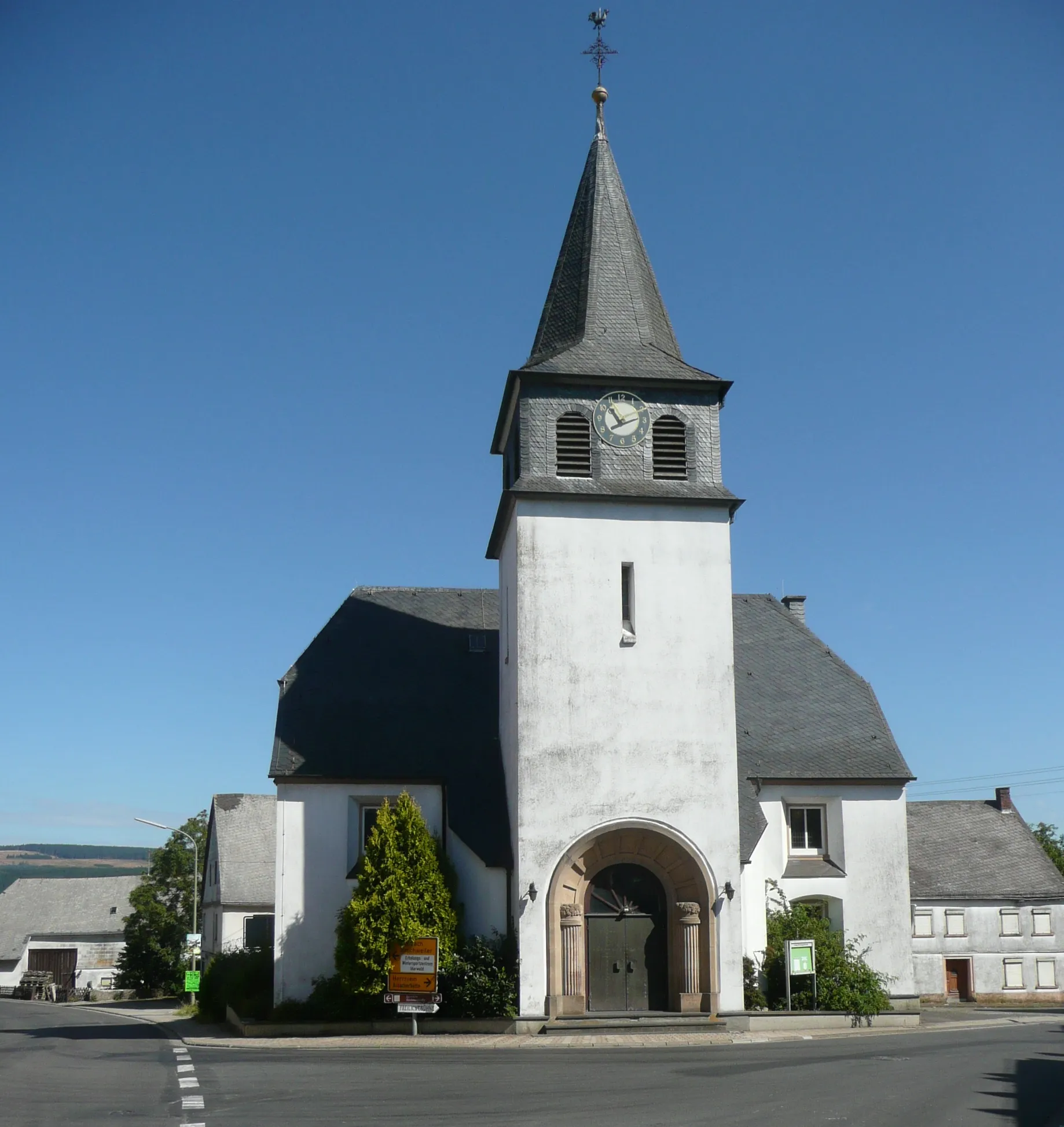 Photo showing: Evangelische Kirche Kempfeld
