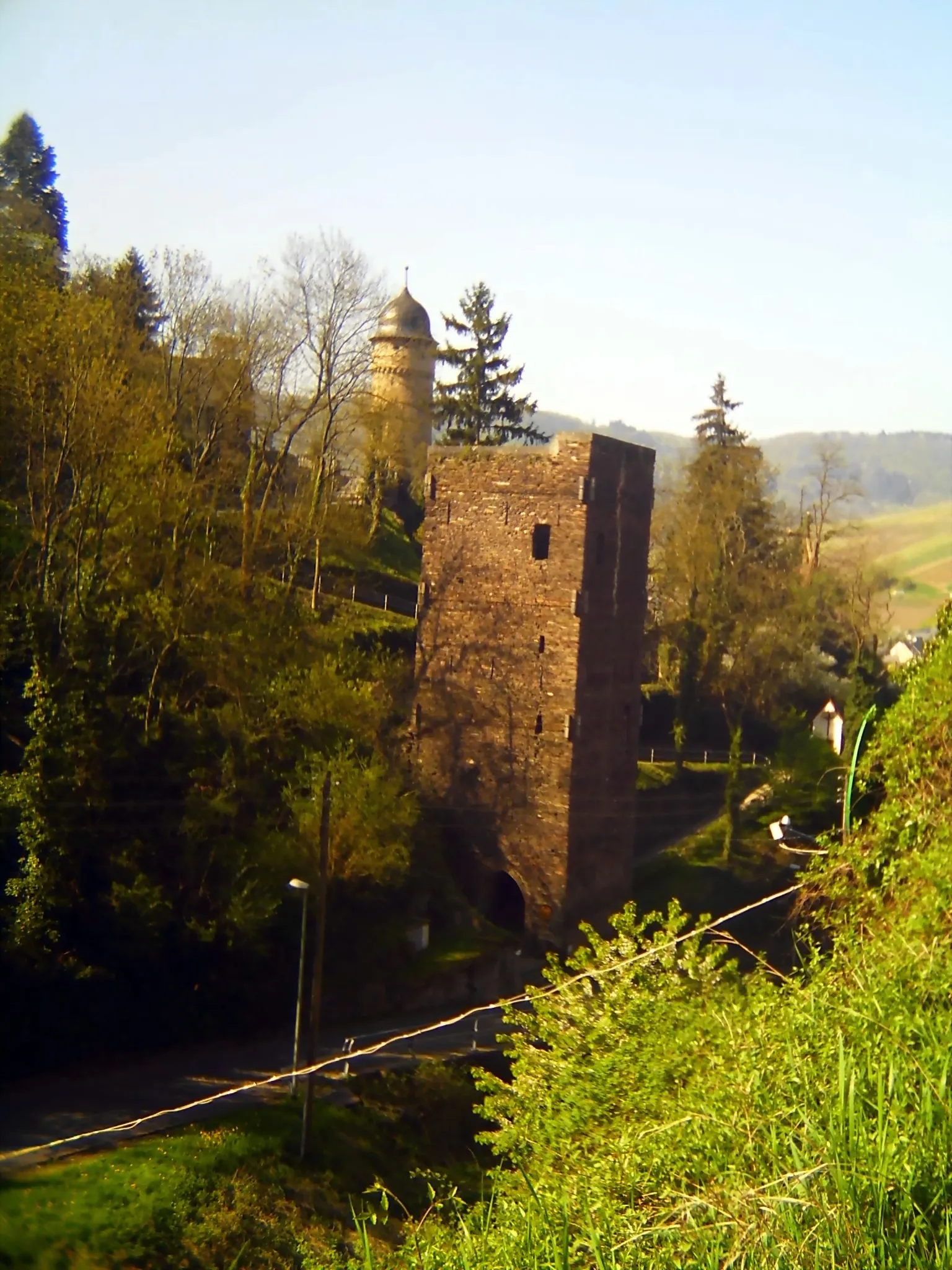 Photo showing: Türme der Stadtbefestigung Zell (Mosel)