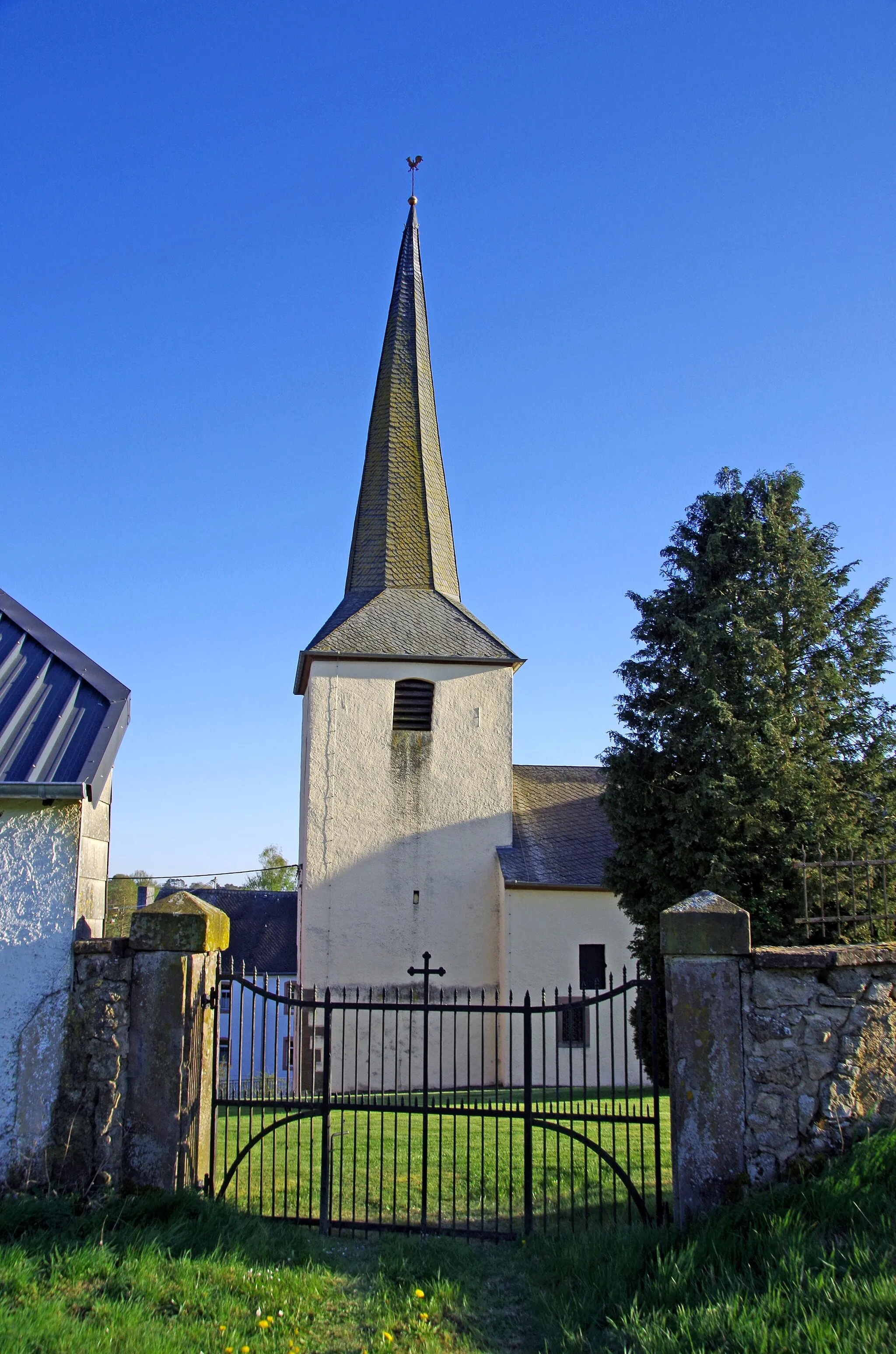 Photo showing: St. Jakobus (Niederhersdorf), Nordseite