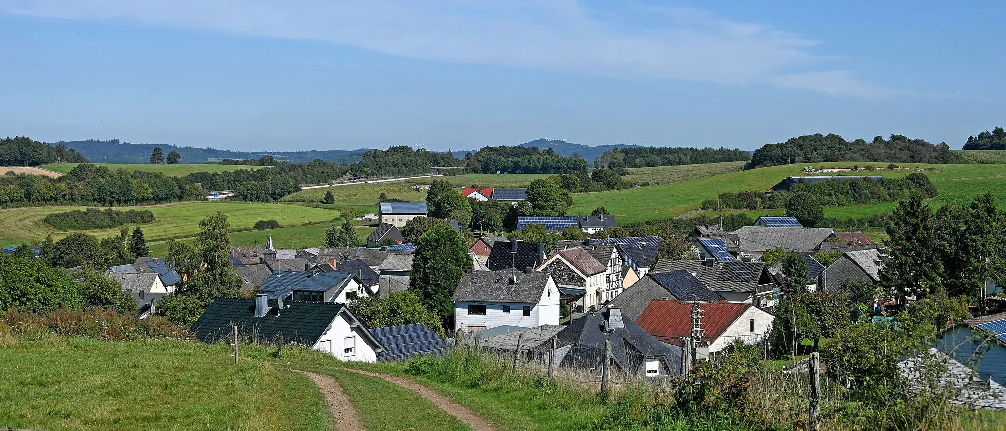 Photo showing: Steiningen von Südwesten