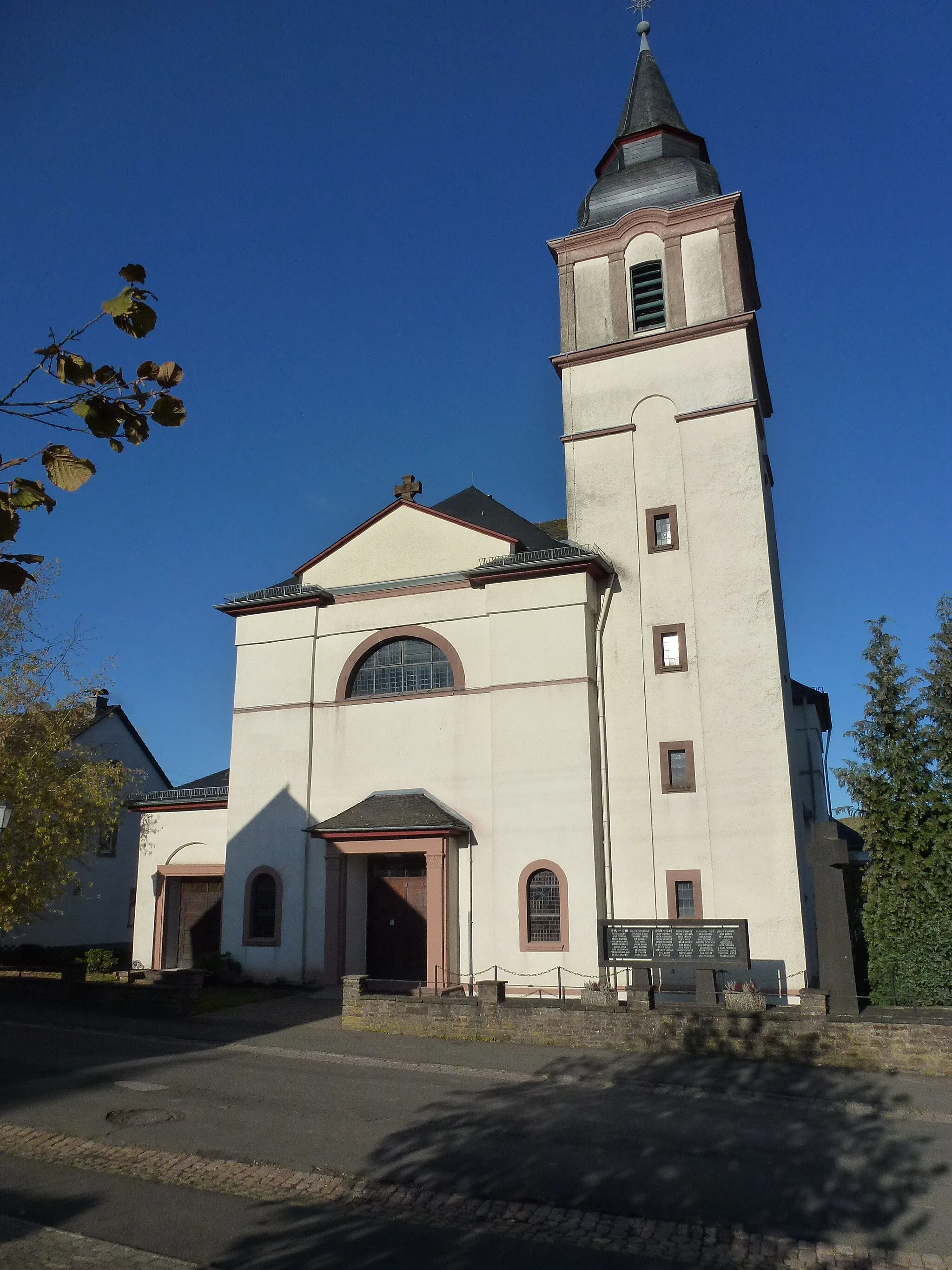 Photo showing: St Hubertus Duppach Denkmal RP