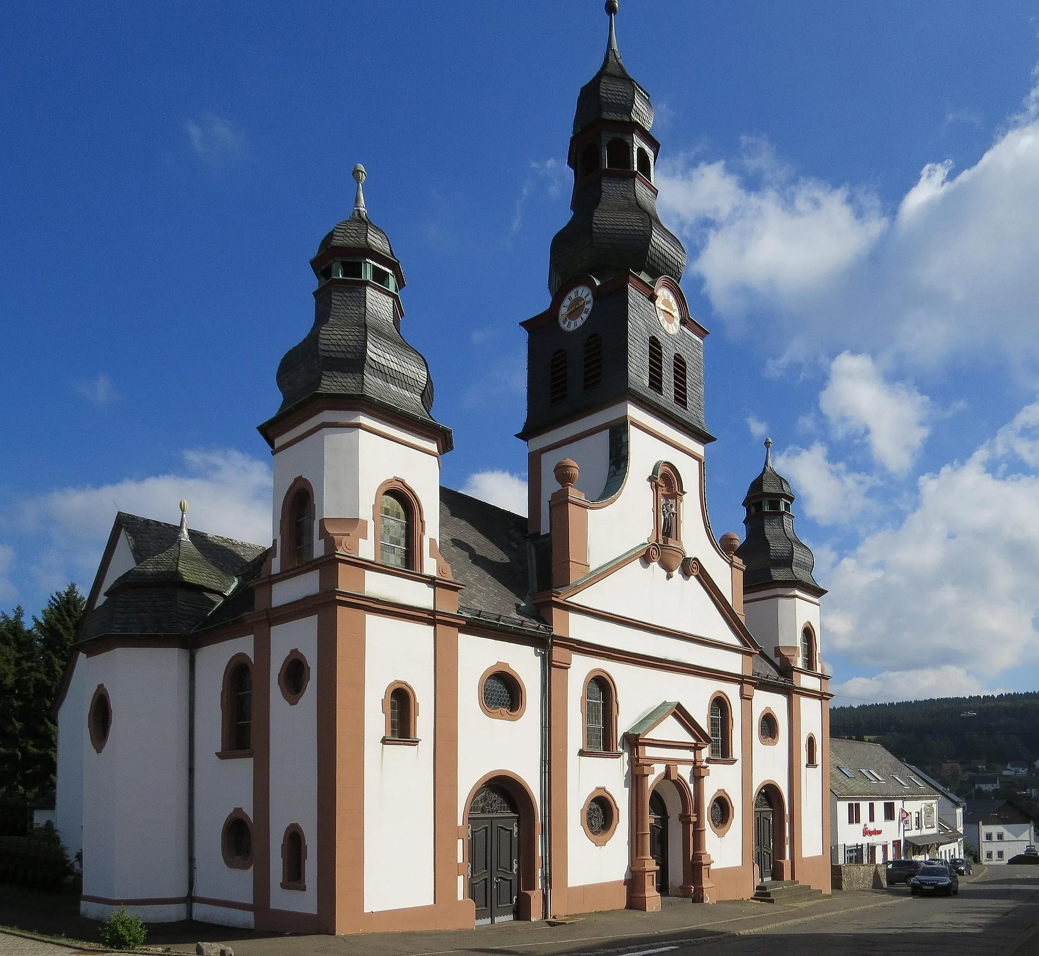 Photo showing: Züsch, St. Antonius von Padua