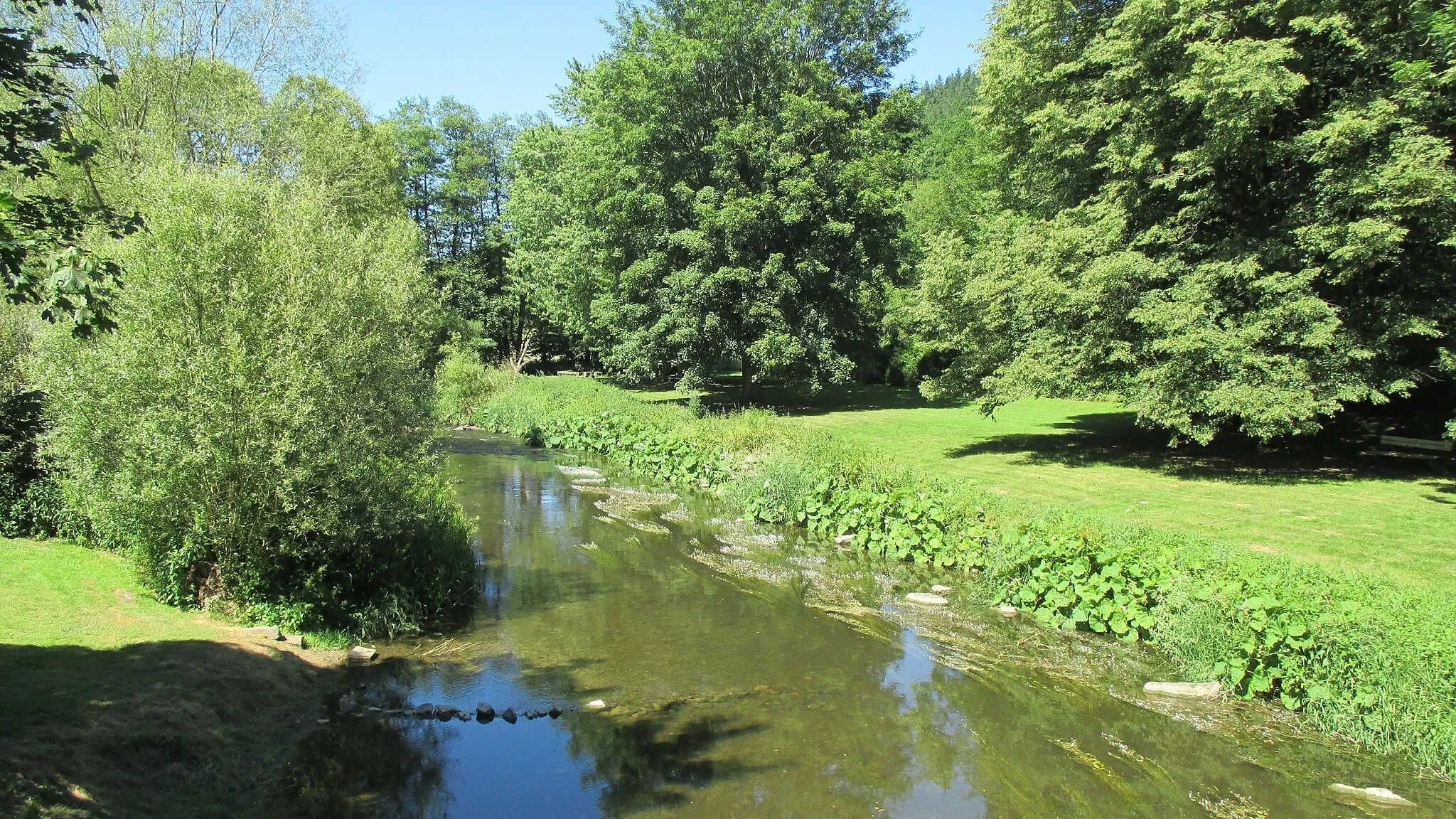 Photo showing: Ahrtal zwischen Antweiler und Ahrbrück