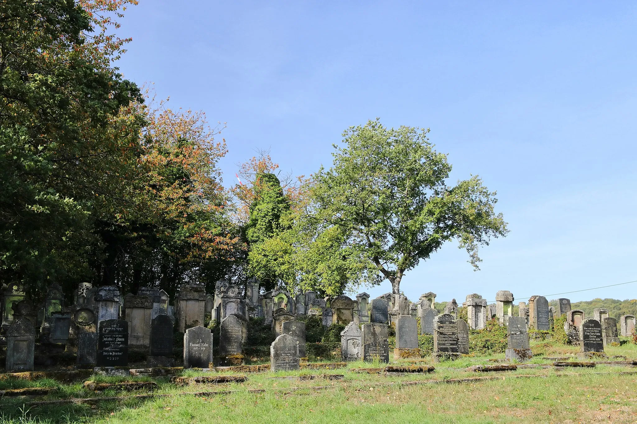 Photo showing: Jüdischer Friedhof in der Nähe von Sötern im Nordsaarland.