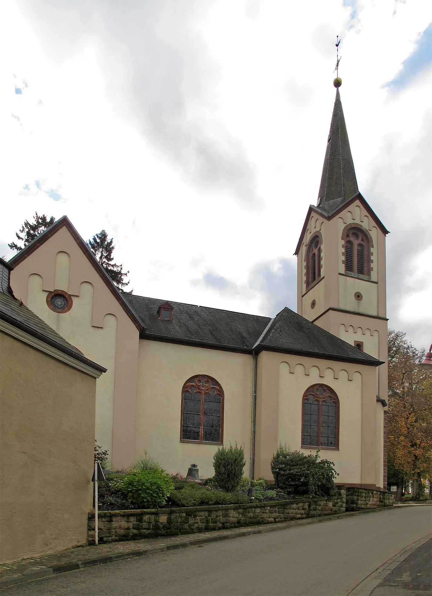 Photo showing: Church of Rosport, Luxembourg