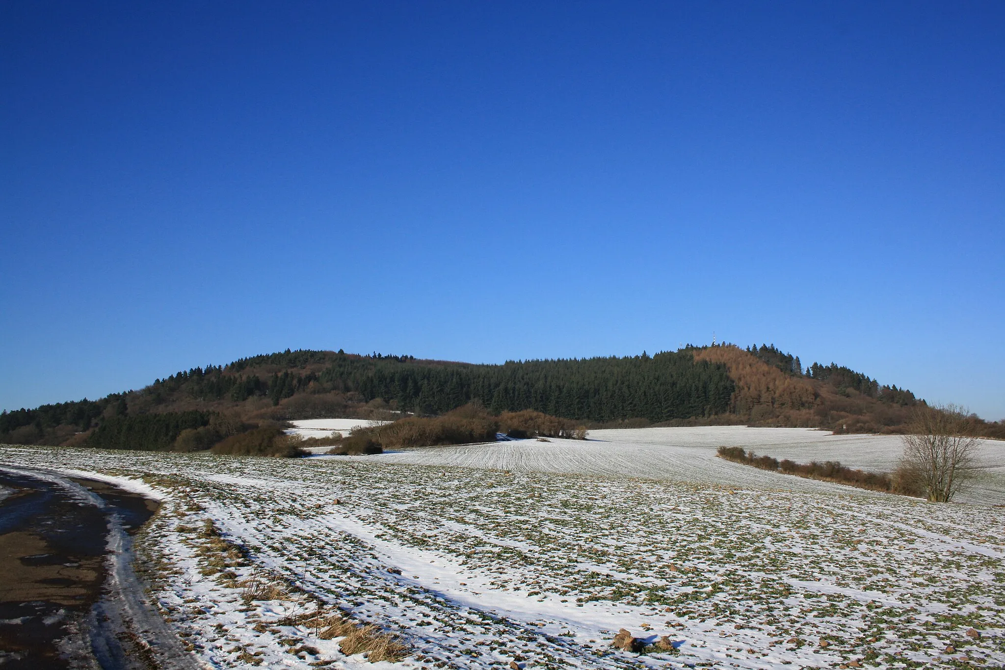 Photo showing: Hochsimmer im Januar 2011. Aufgenommen aus Richtung Sankt Johann.