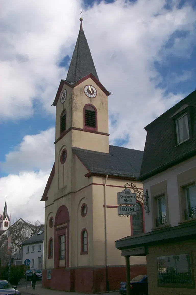 Photo showing: Evangelische Kirche Hermeskeil
