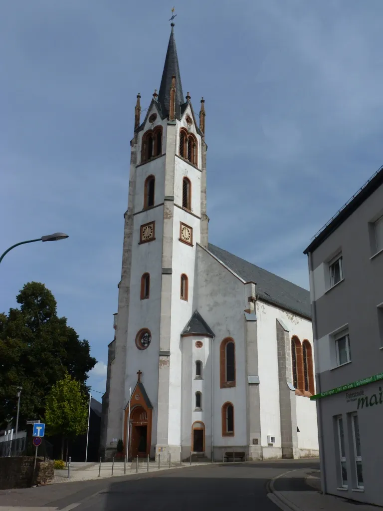 Photo showing: Hermeskeil, Kirche St. Martin