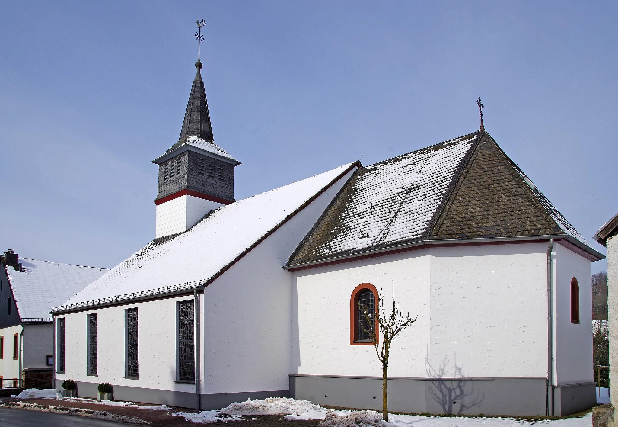 Photo showing: St. Nikolaus (Oberbettingen), Südostansicht