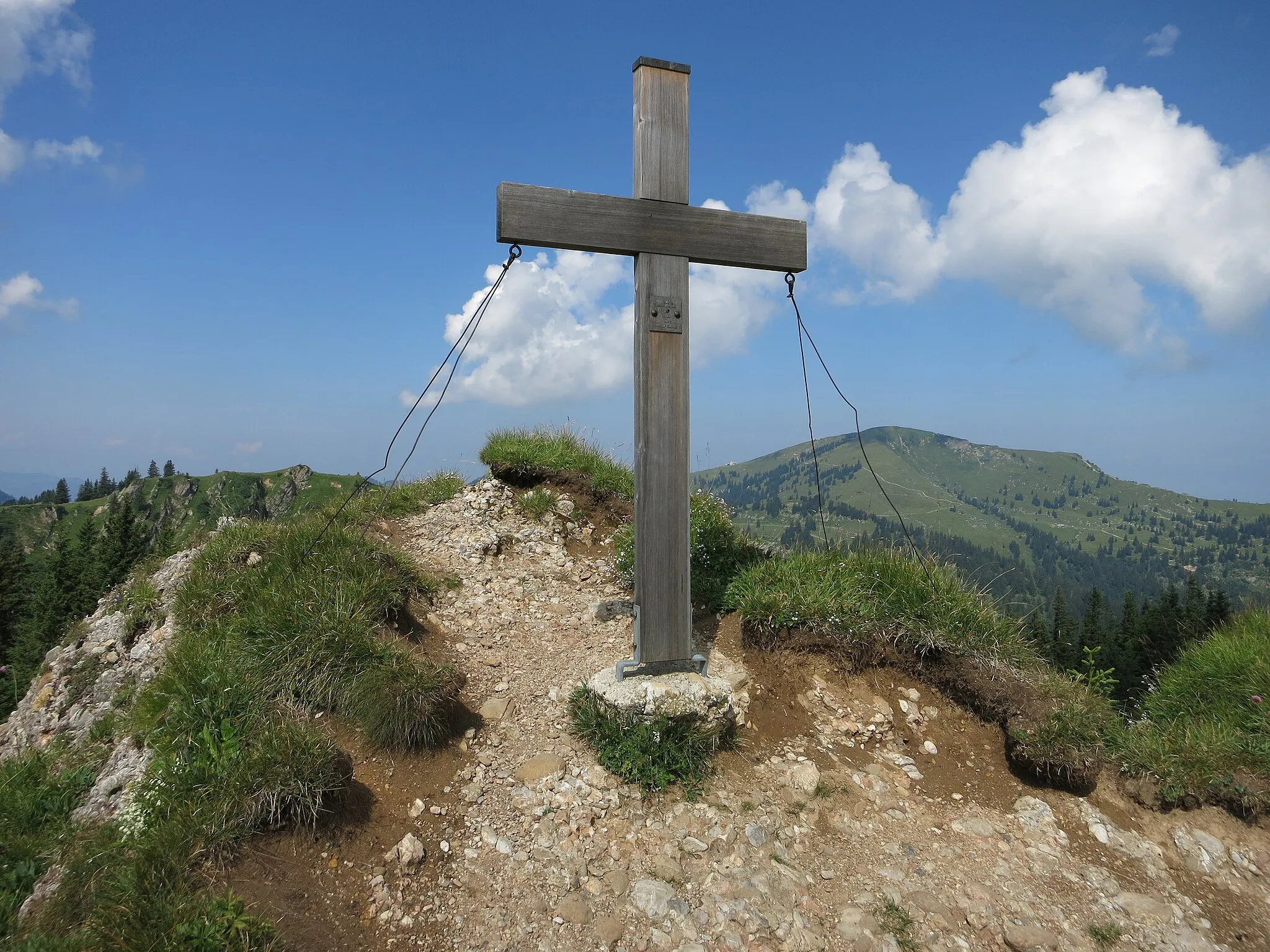 Photo showing: On top of mountain Heidenkopf, Allgaeu