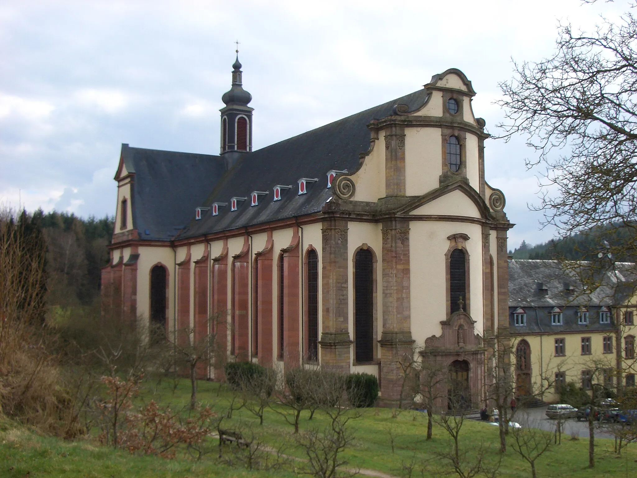Photo showing: Church of Himmerod Abbey, Eifel, Germany
