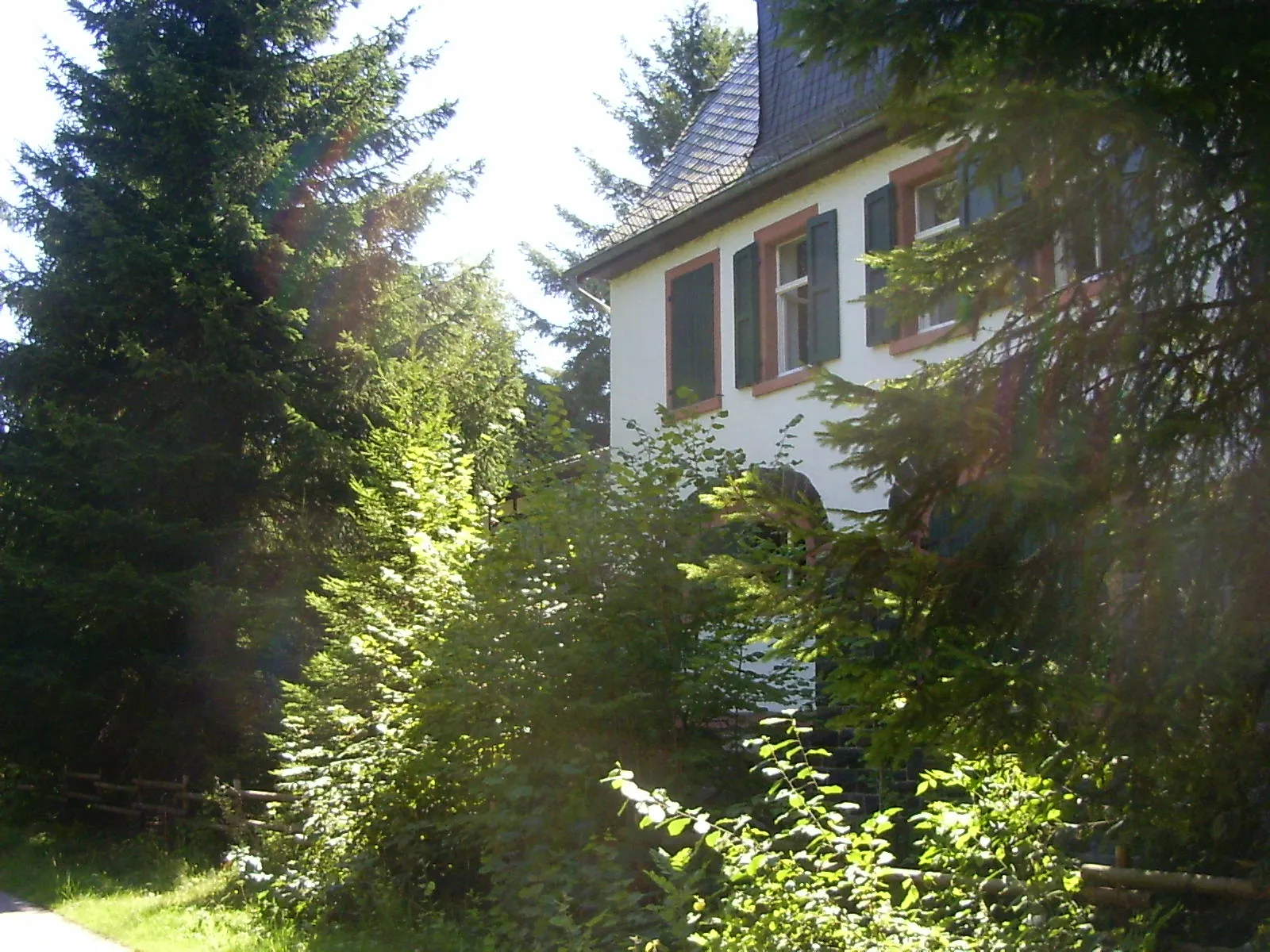 Photo showing: Former train station at Kronenburgerhütte, Dahlem (Nordeifel)