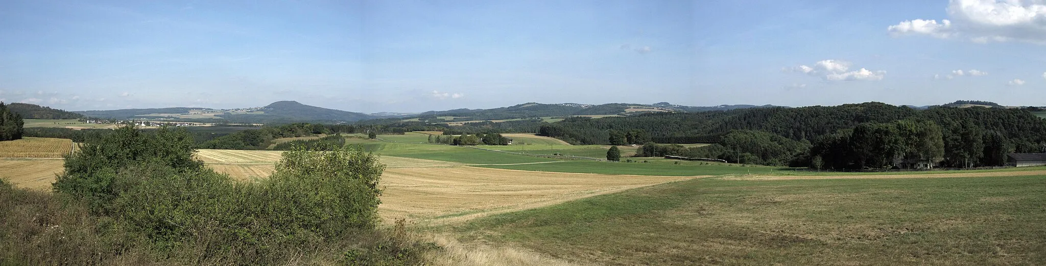 Photo showing: Panoramablick vom Aussichstpunkt Pomster