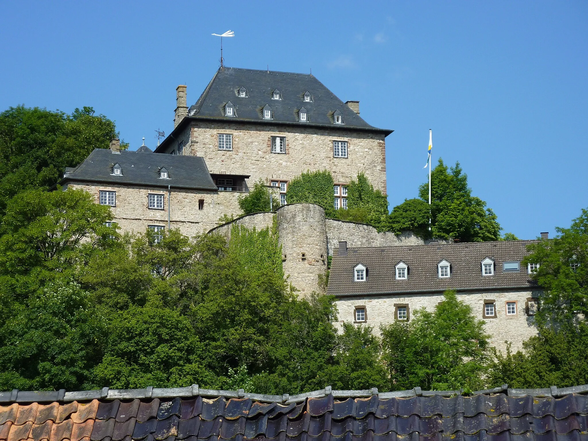Photo showing: Burg Blankenheim, Oberburg von W