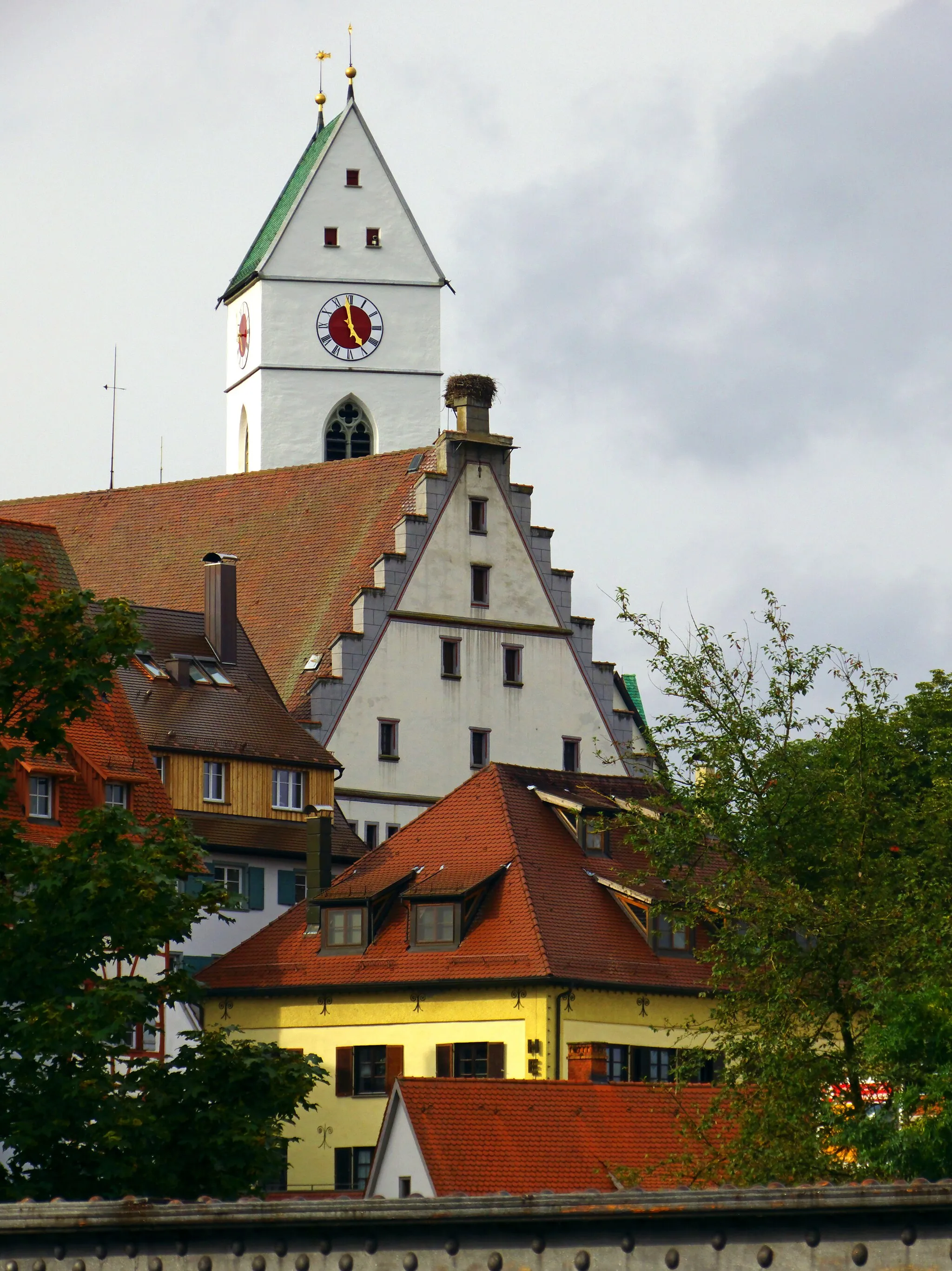 Photo showing: Blick zur Stadtpfarrkirche St. Georg (Riedlingen)