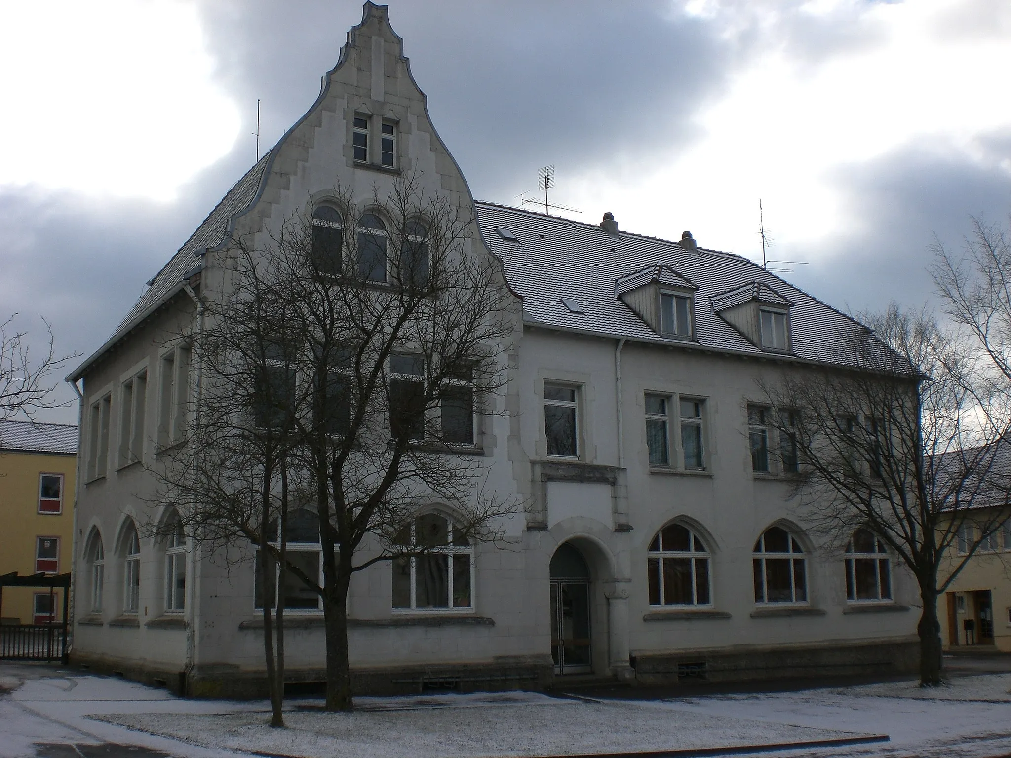 Photo showing: Altes Schulhaus Schelklingen, Deutschland.