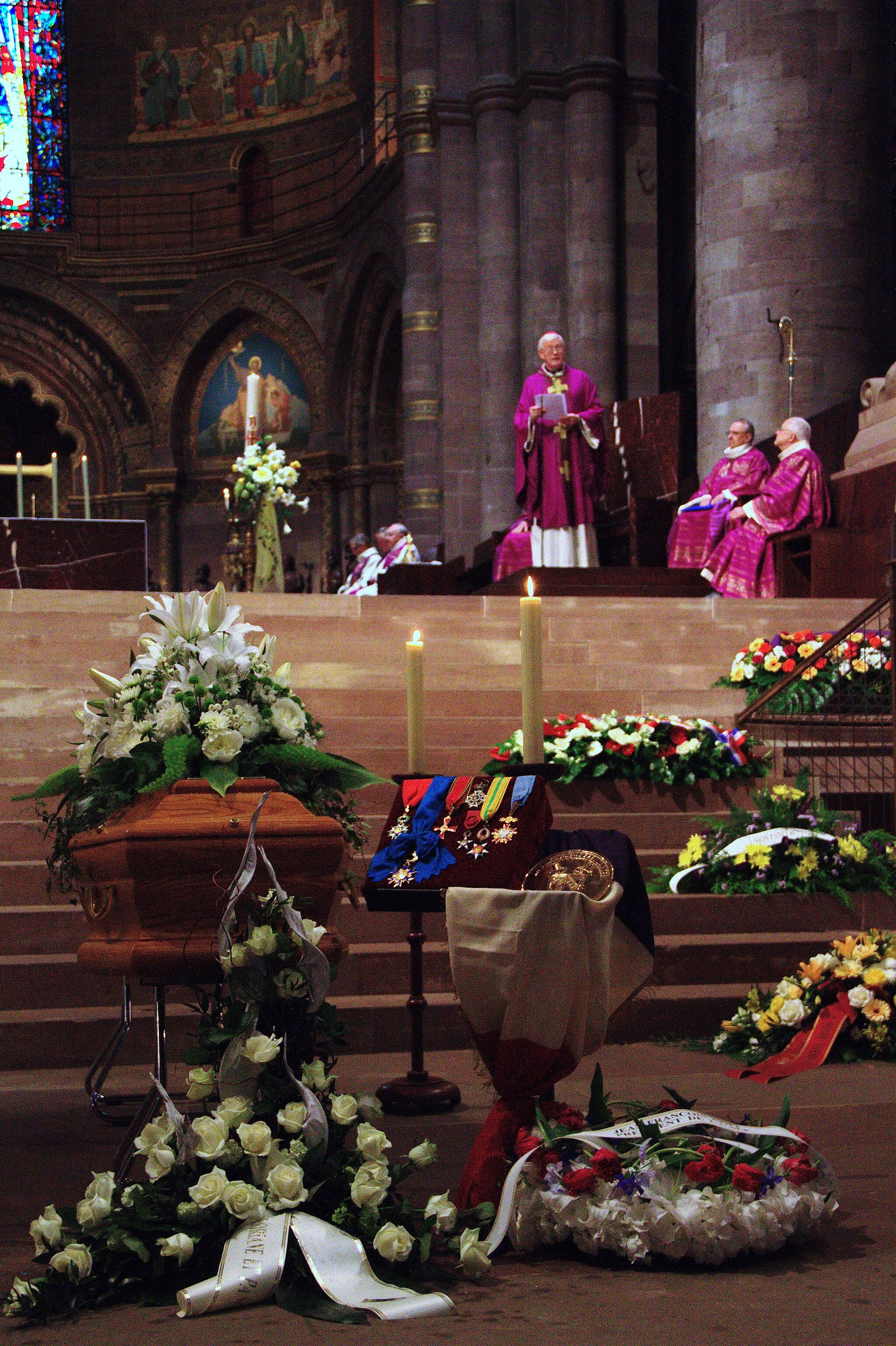 Photo showing: Obsèques d’André Bord à la cathédrale de Strasbourg 18 mai 2013