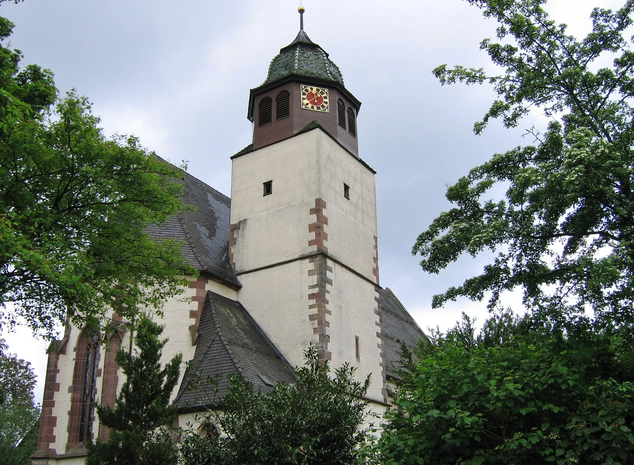Photo showing: Evangelische Kirche Effringen