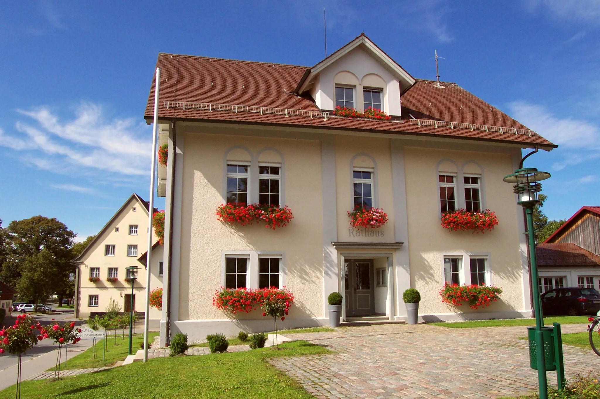 Photo showing: Wolfegger Rathaus