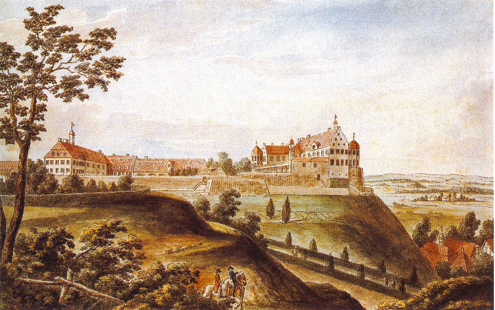 Photo showing: Schloss Warthausen der Grafen von Stadion und später der Freiherren von König-Warthausen

Kolorierte Radierung