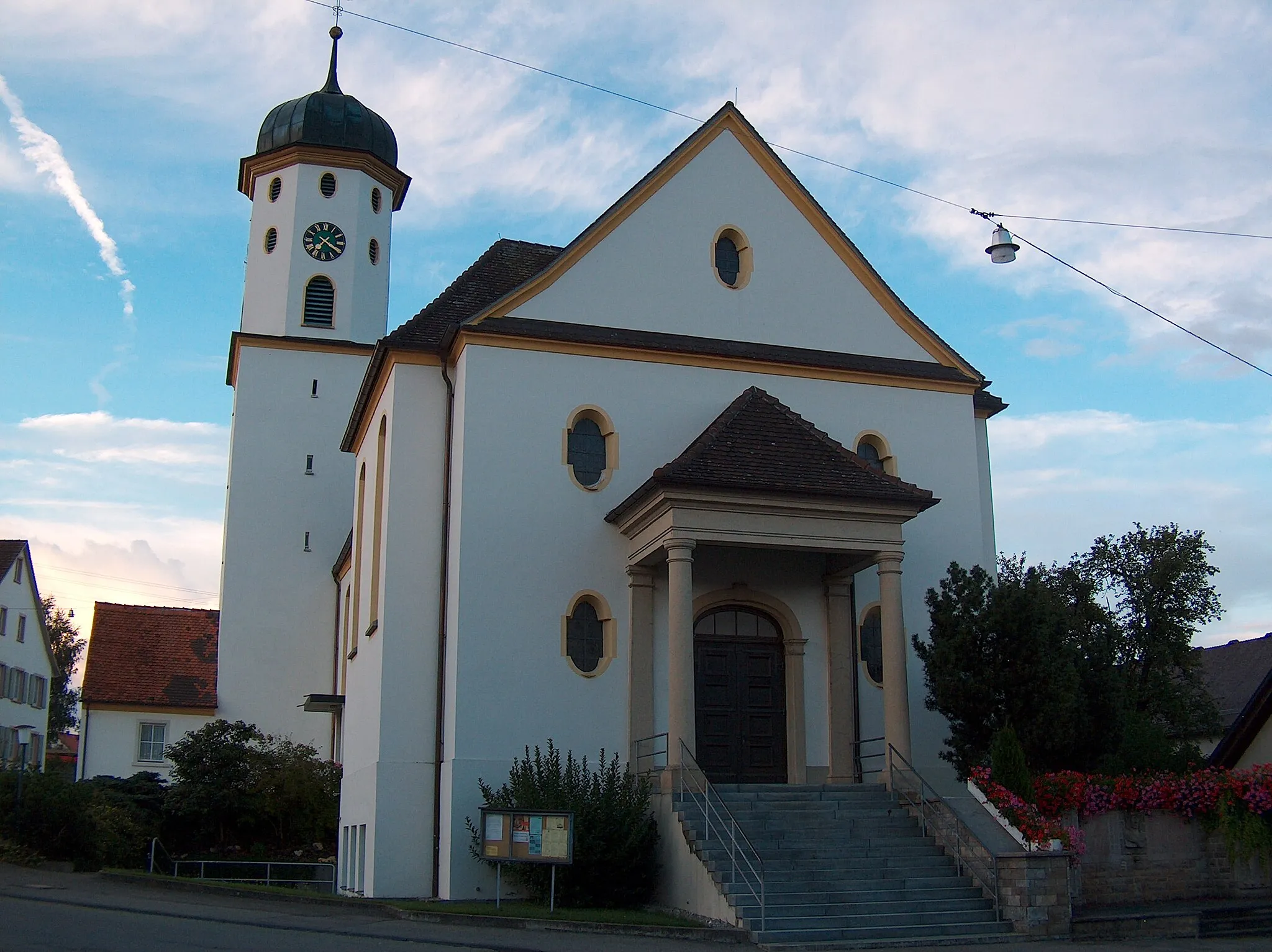 Photo showing: St.Peter- und Paulkirche in Meßkirch-Rohrdorf