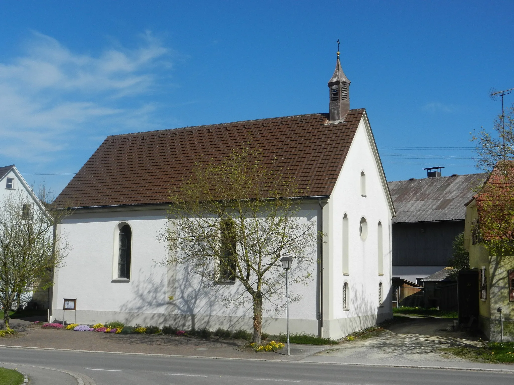 Photo showing: Altkatholische St.-Sebastian-Kirche Sauldorf 2012