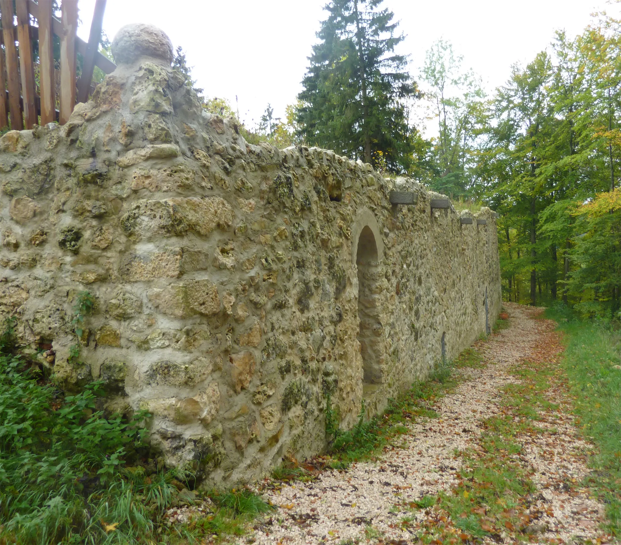 Photo showing: Justingen - Ruine des ehemaligen Schlosses