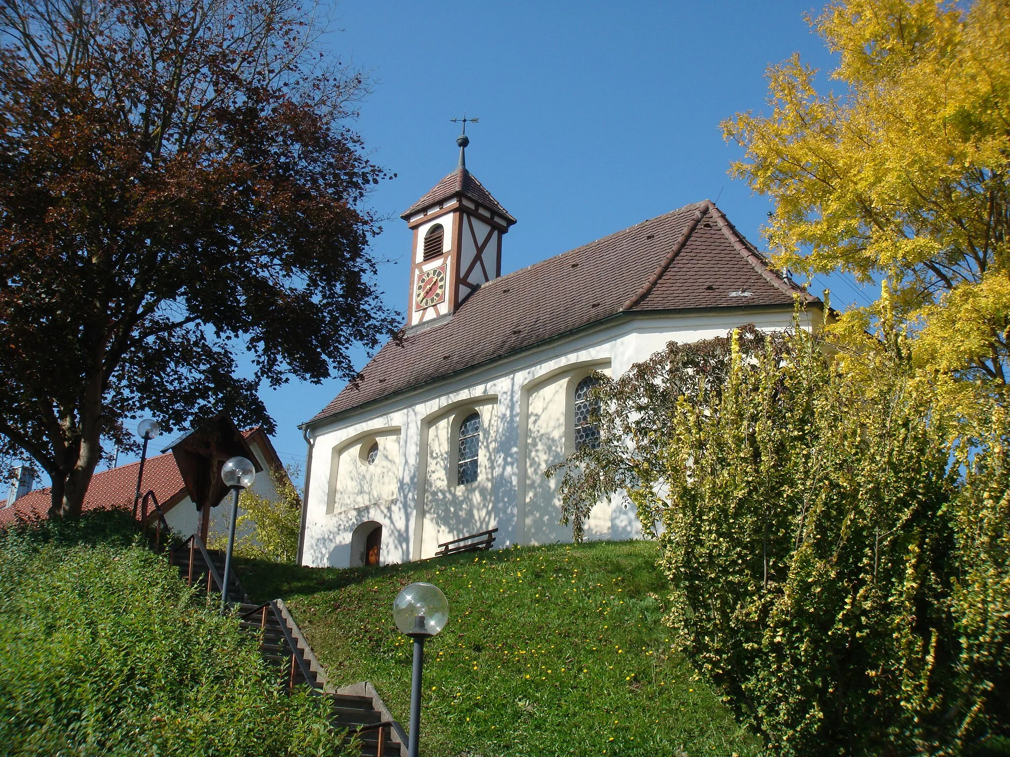 Photo showing: Weihungszell Dorfkapelle St. Peter und Paul