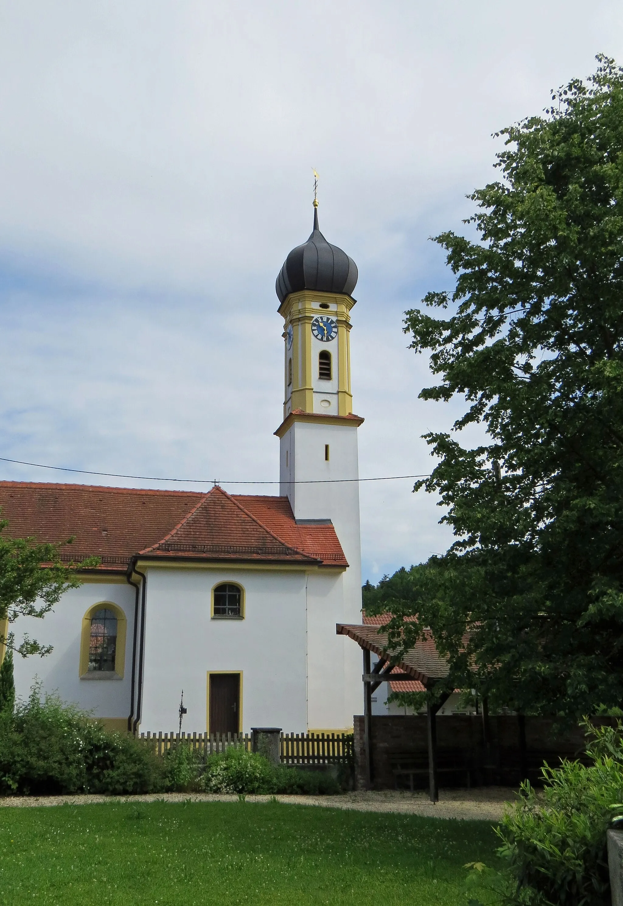 Photo showing: Expositurkirche in Ettlishofen, Bibertal