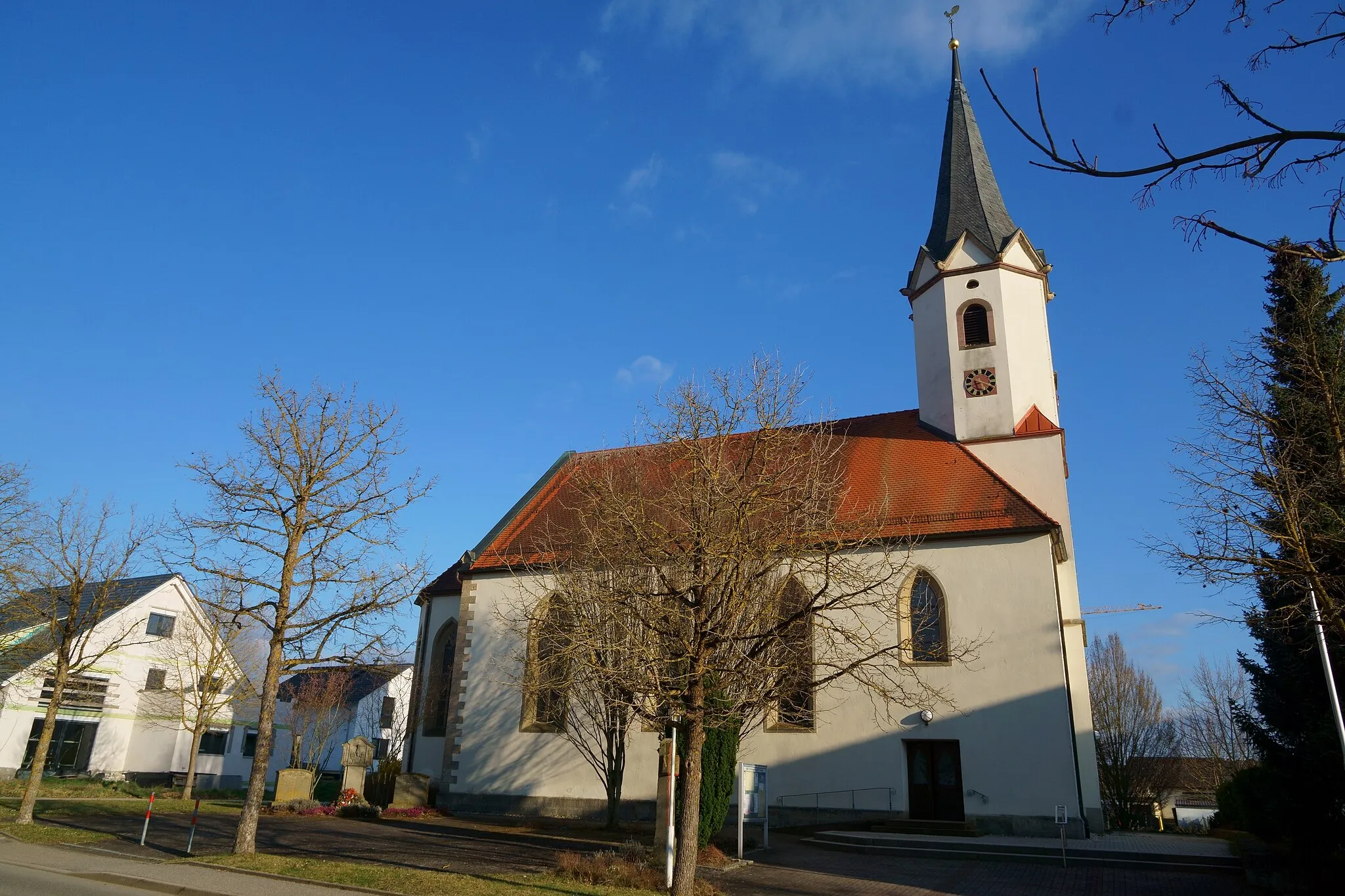 Photo showing: St. Georg in Rohrdorf (Gemeinde Eutingen im Gäu)