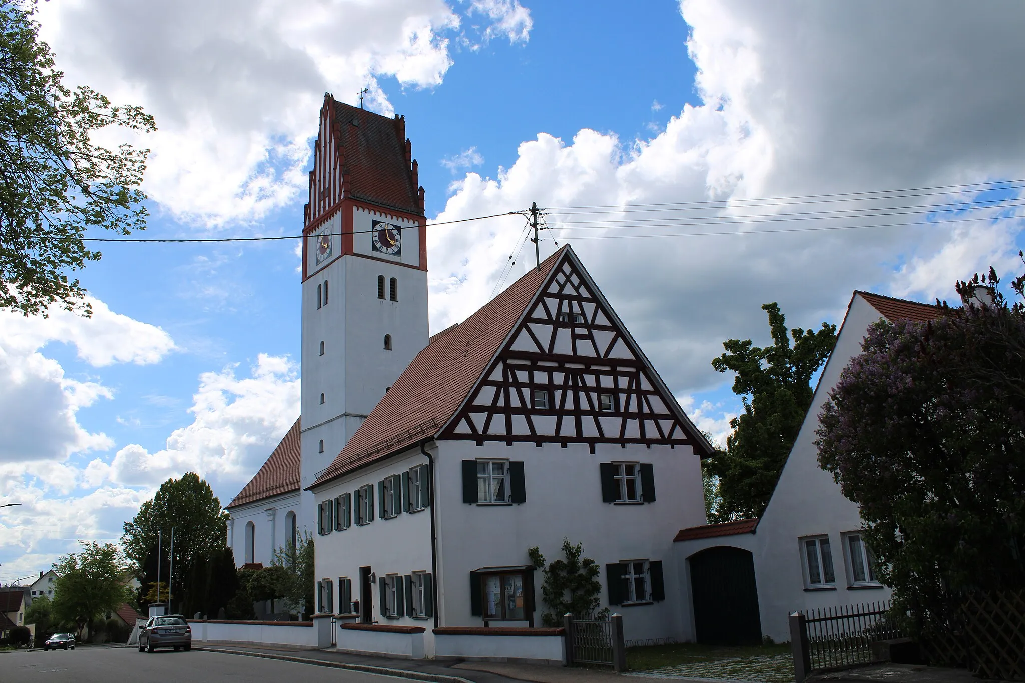 Photo showing: Pfarrhaus Bubesheim