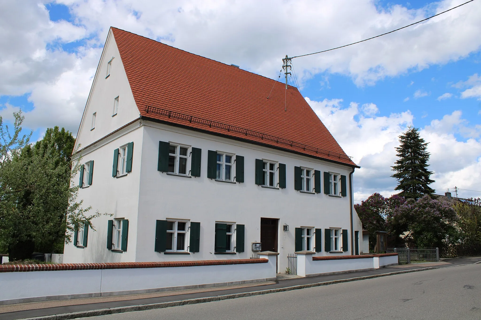 Photo showing: Pfarrhaus Bubesheim